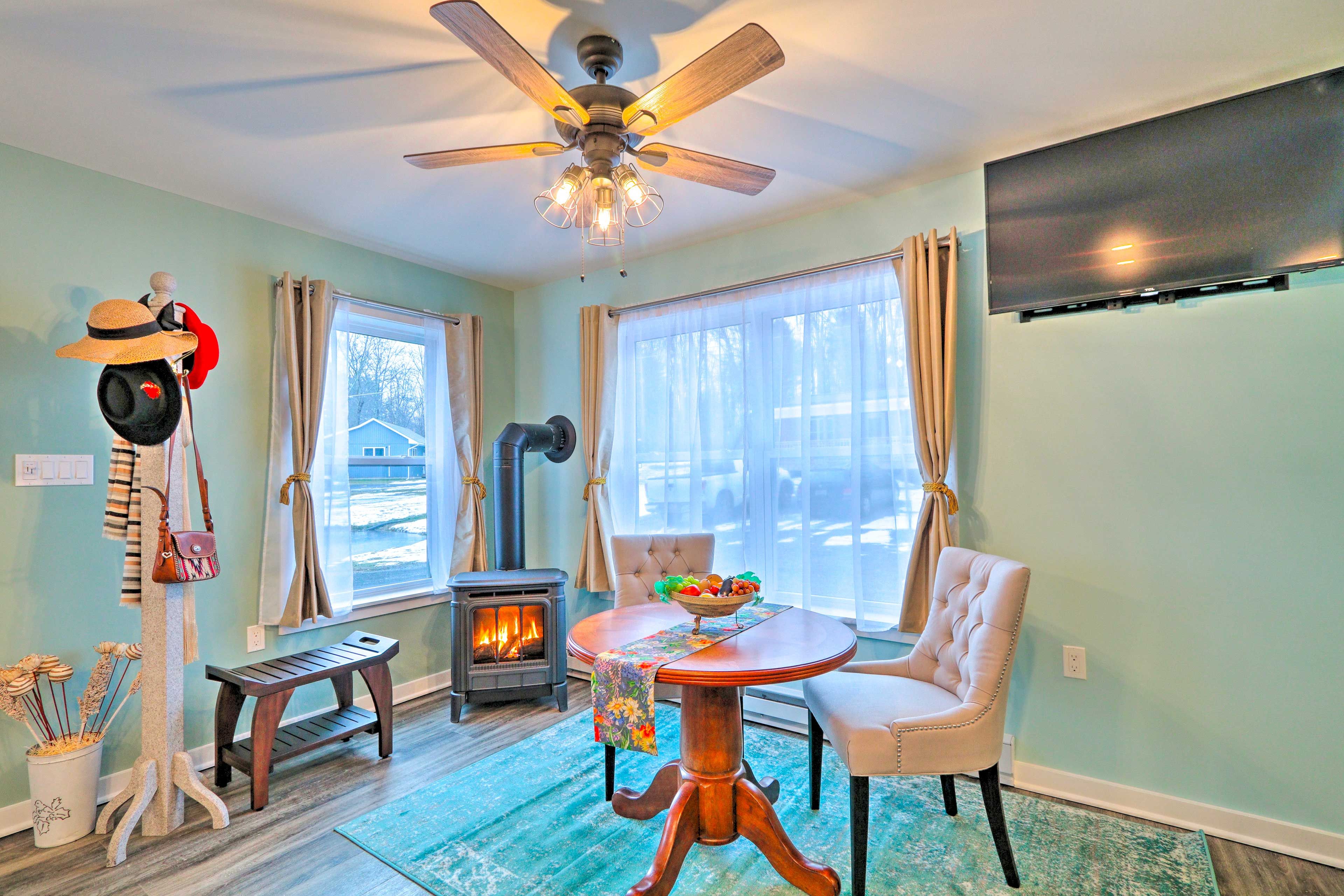 Living Room | Central Heating & A/C