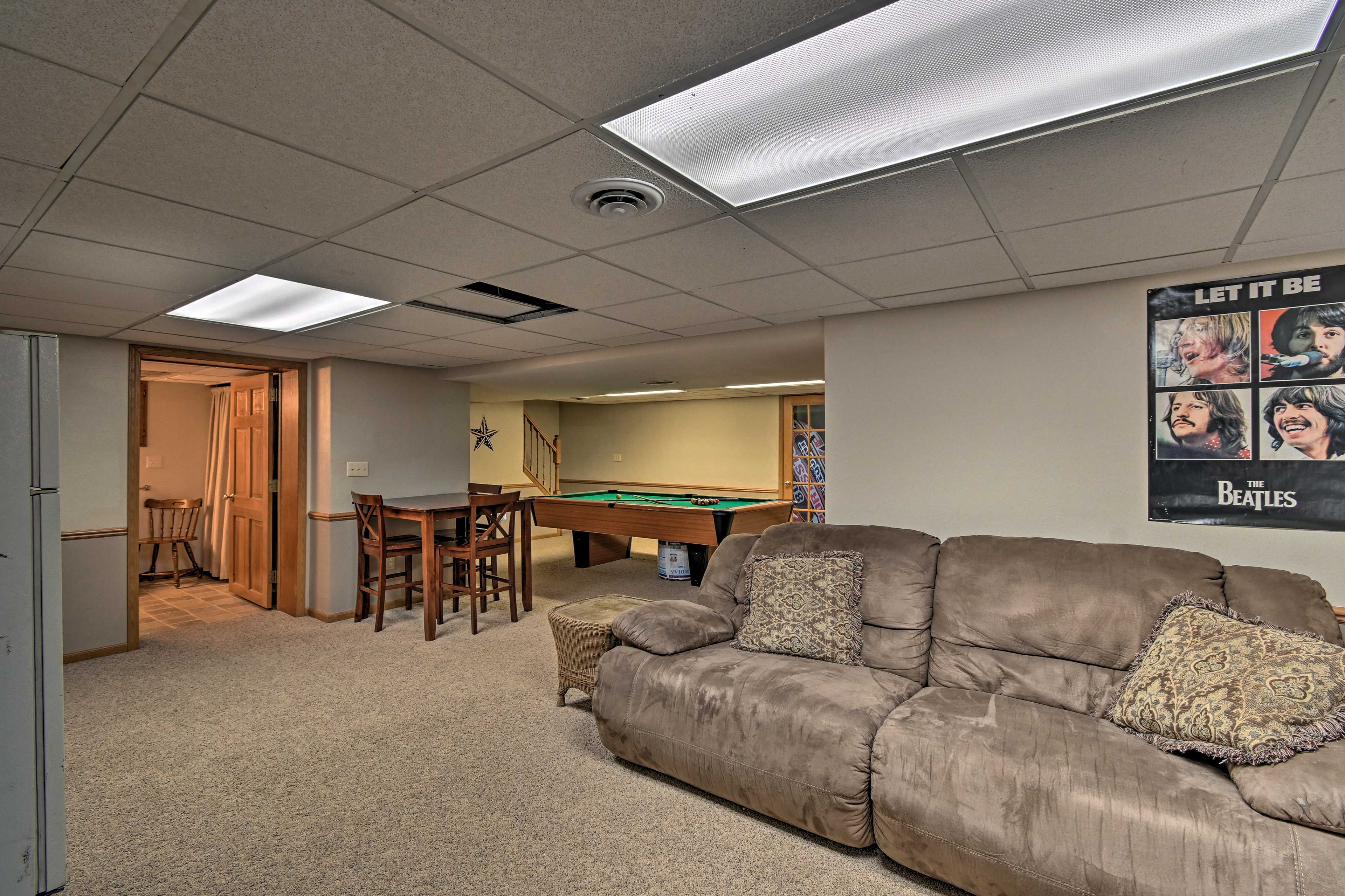 Downstairs Game Room
