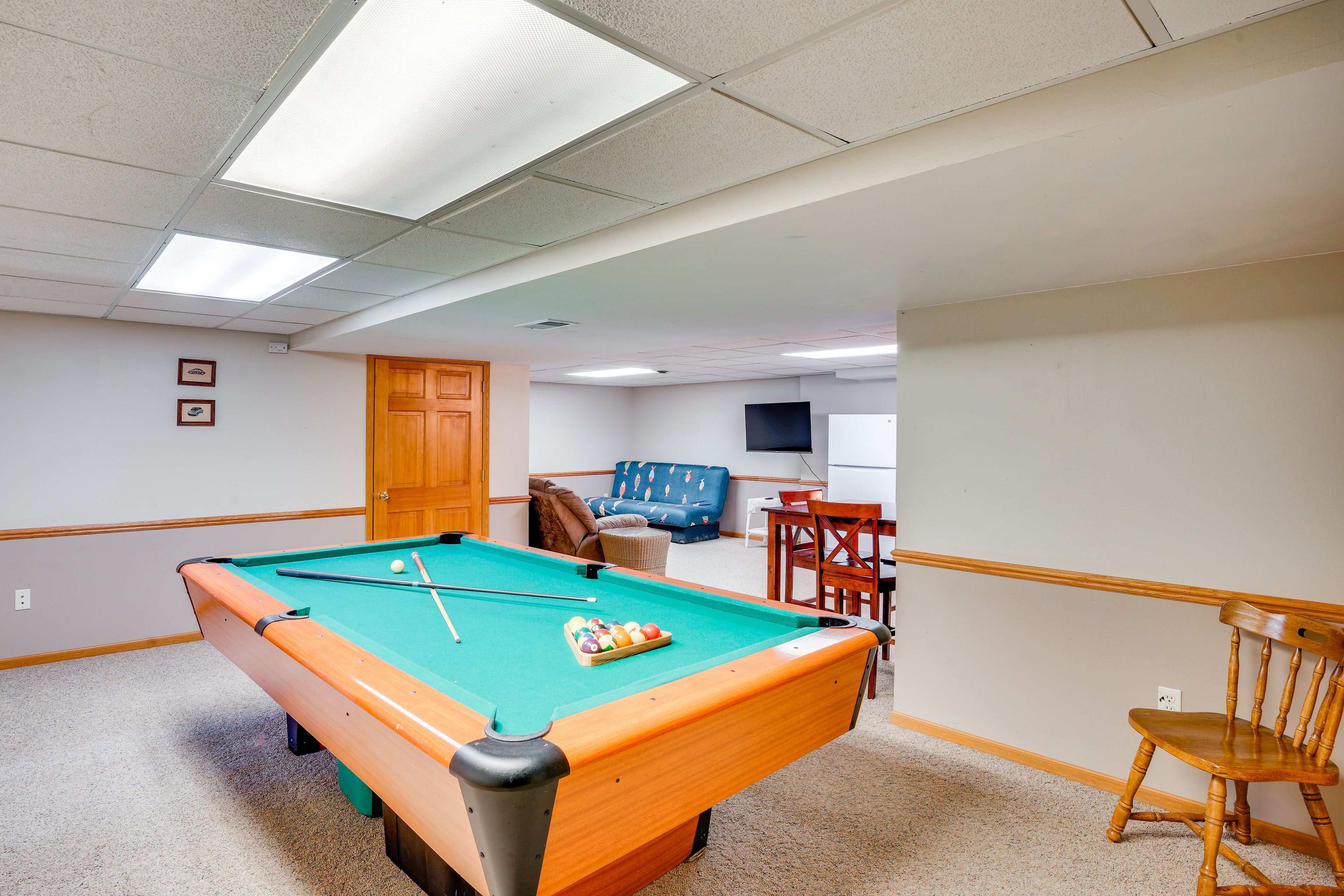 Game Room | Futon | Kitchenette | Lower Floor