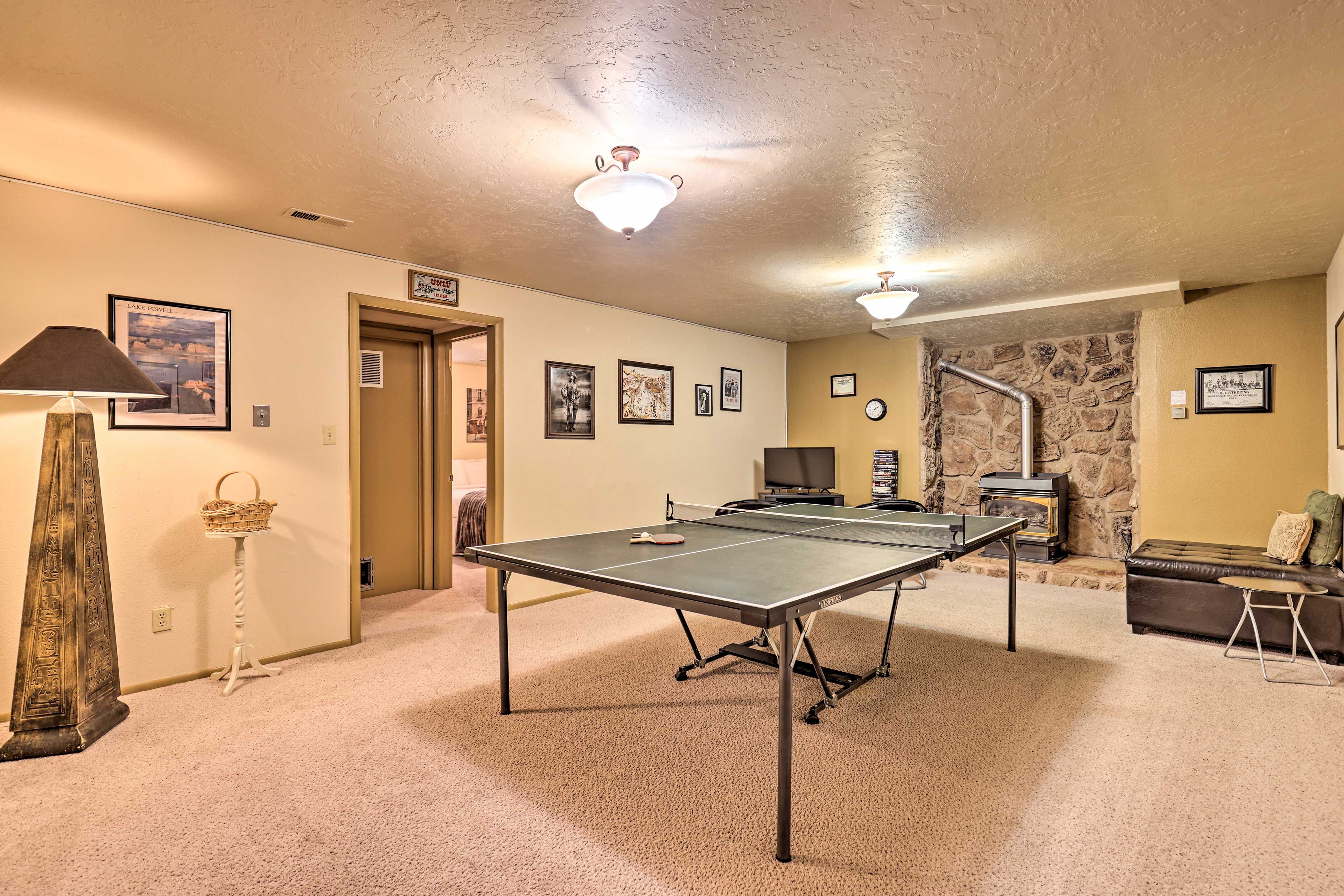 Second Game Room | Smart TV | Wood-Burning Stove