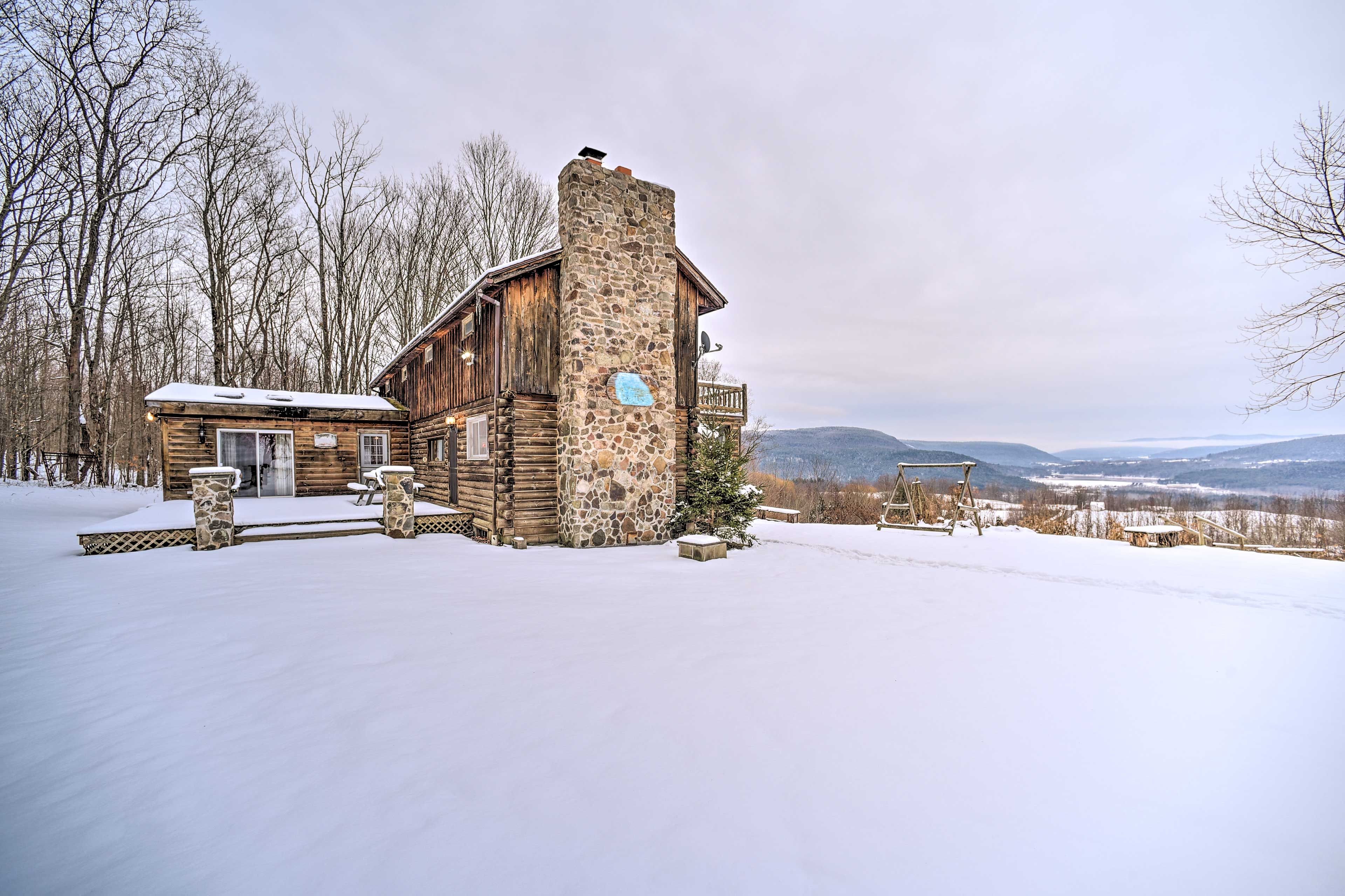 House Exterior | Winter Setting