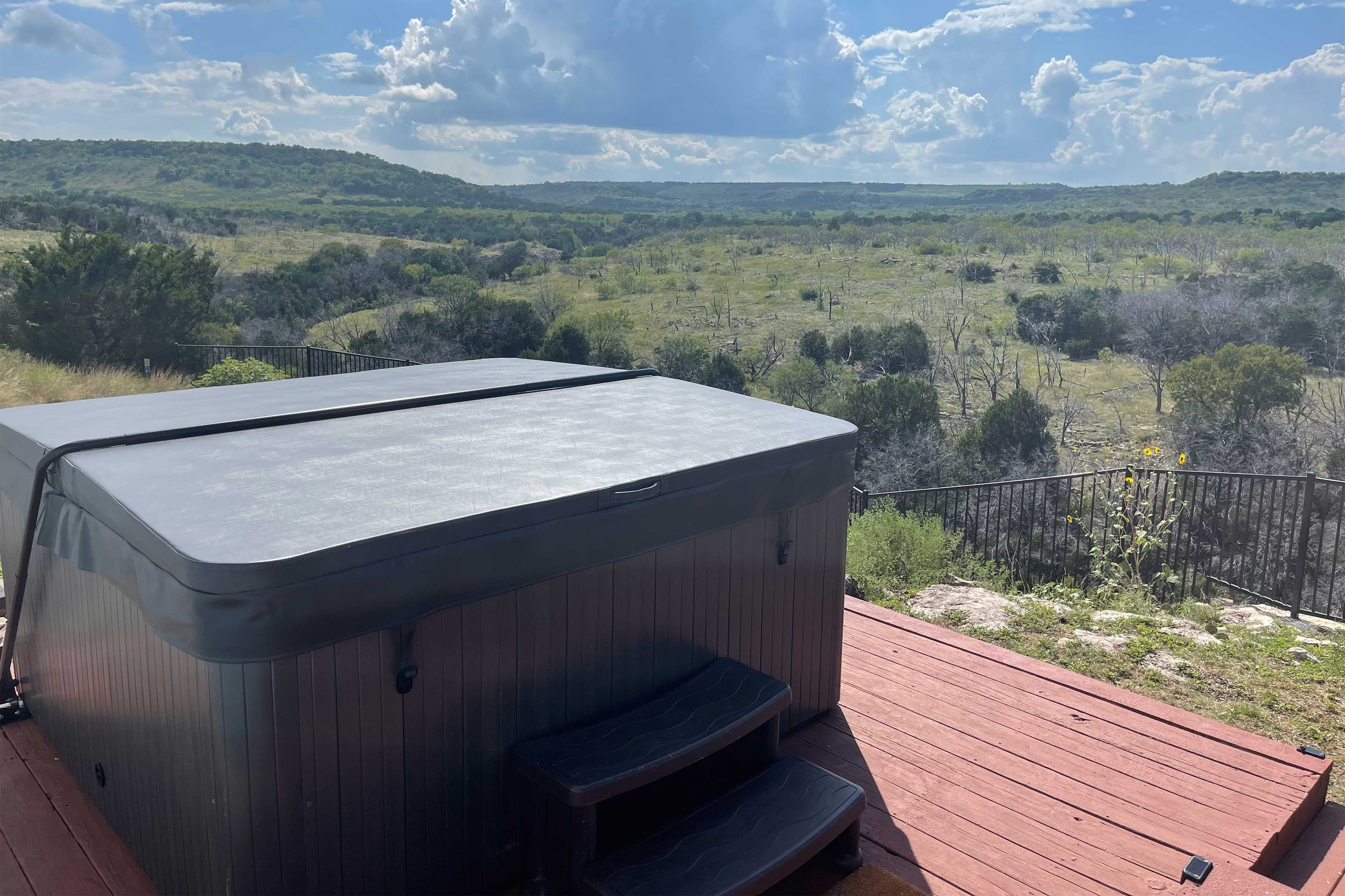 Home Exterior | Private Hot Tub