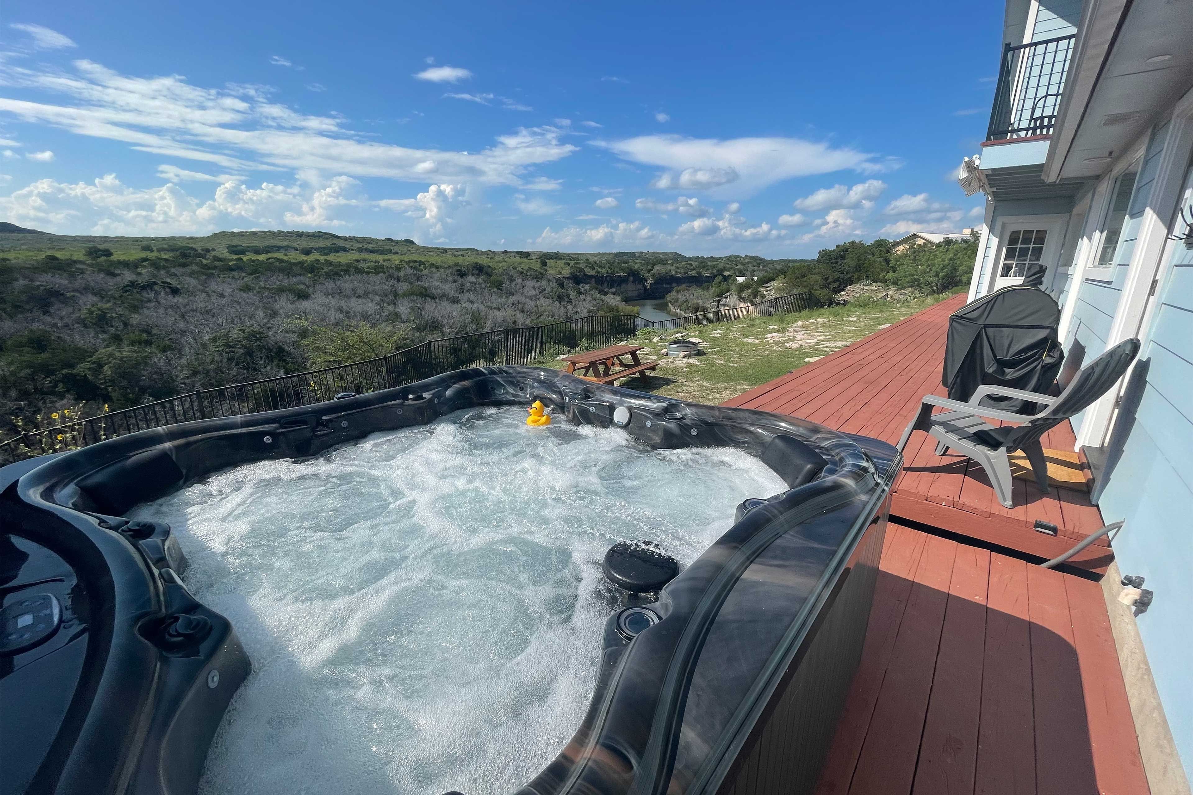 Home Exterior | Private Hot Tub