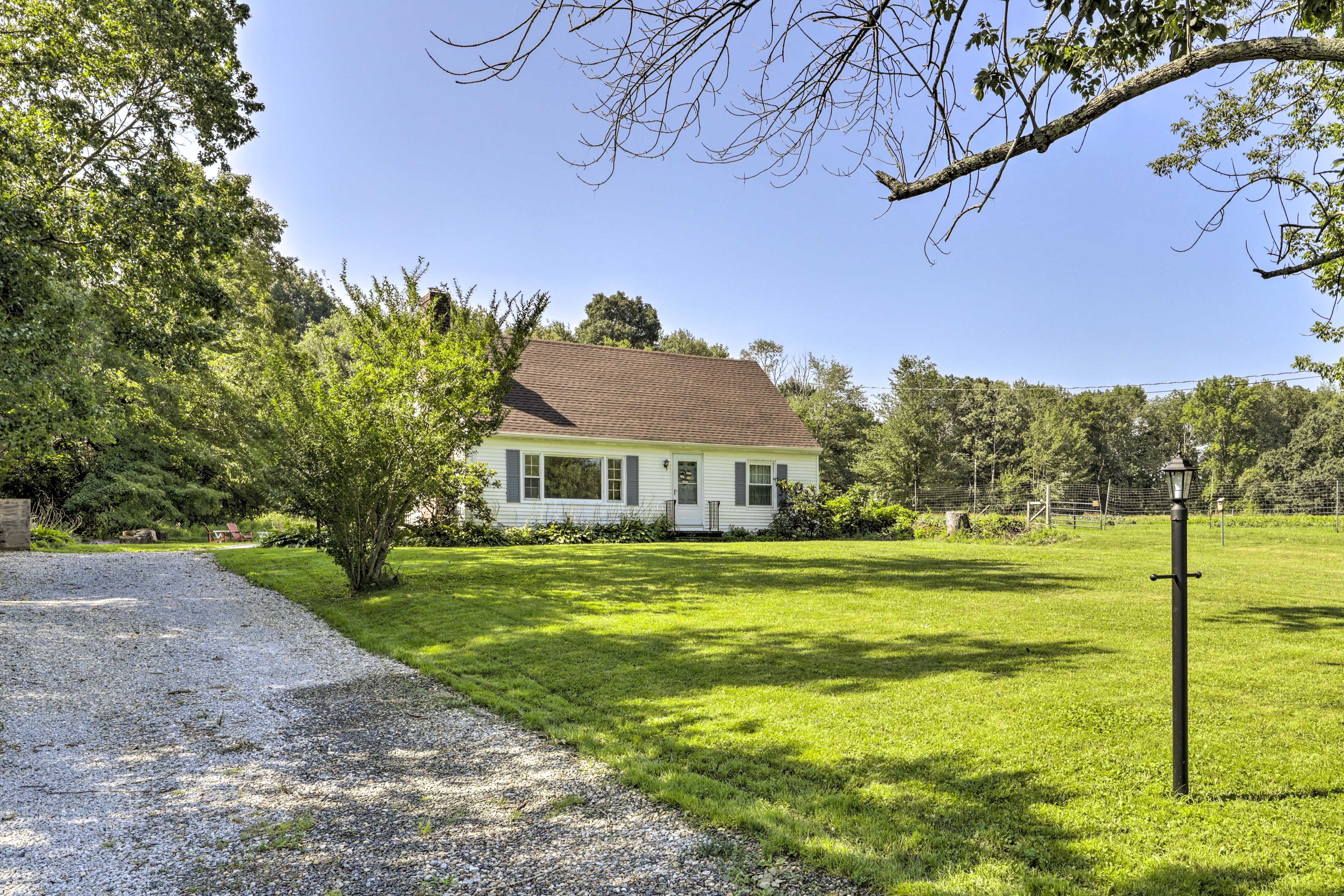 Cottage Exterior | RV/Trailer Parking Available