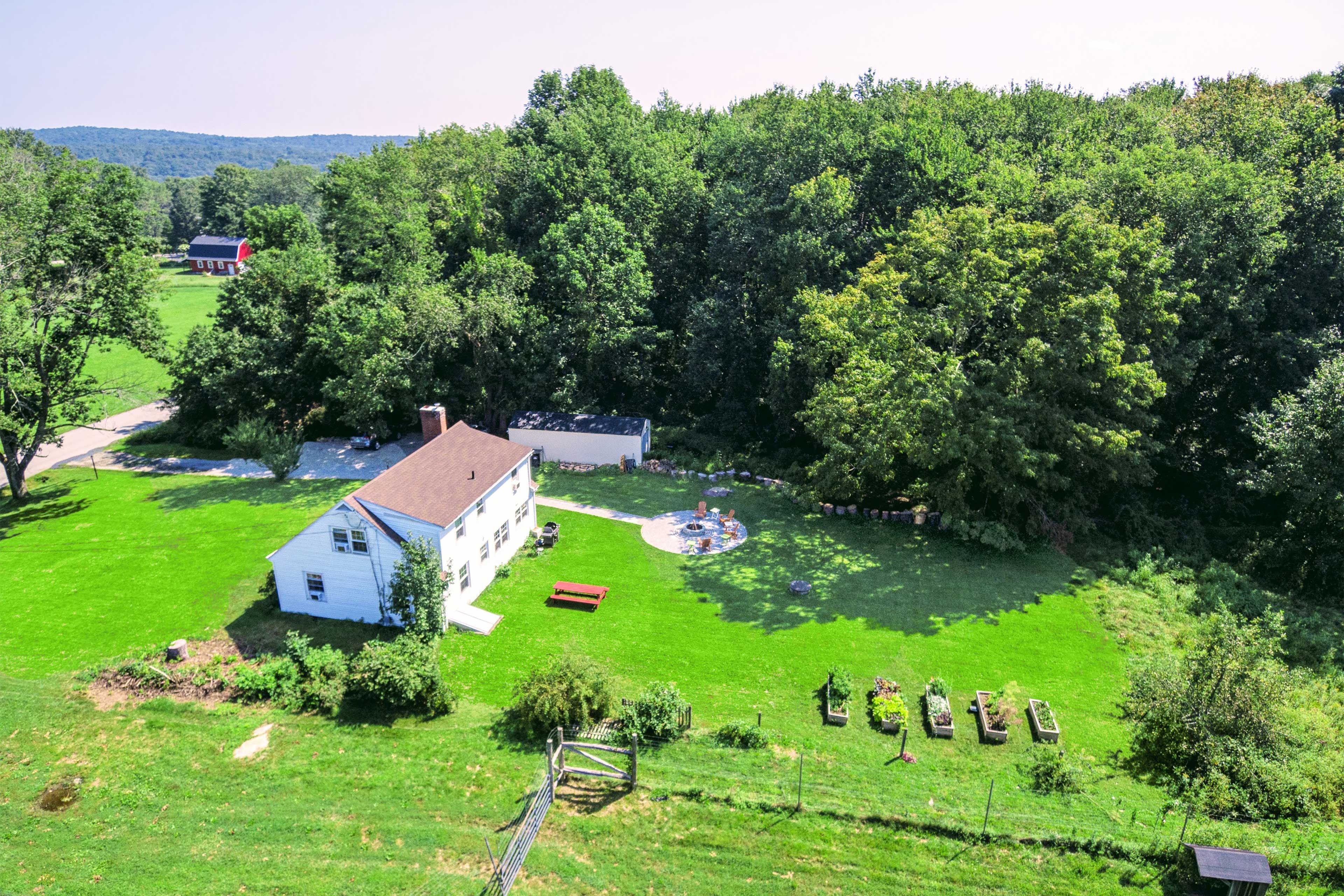 Aerial View of Property