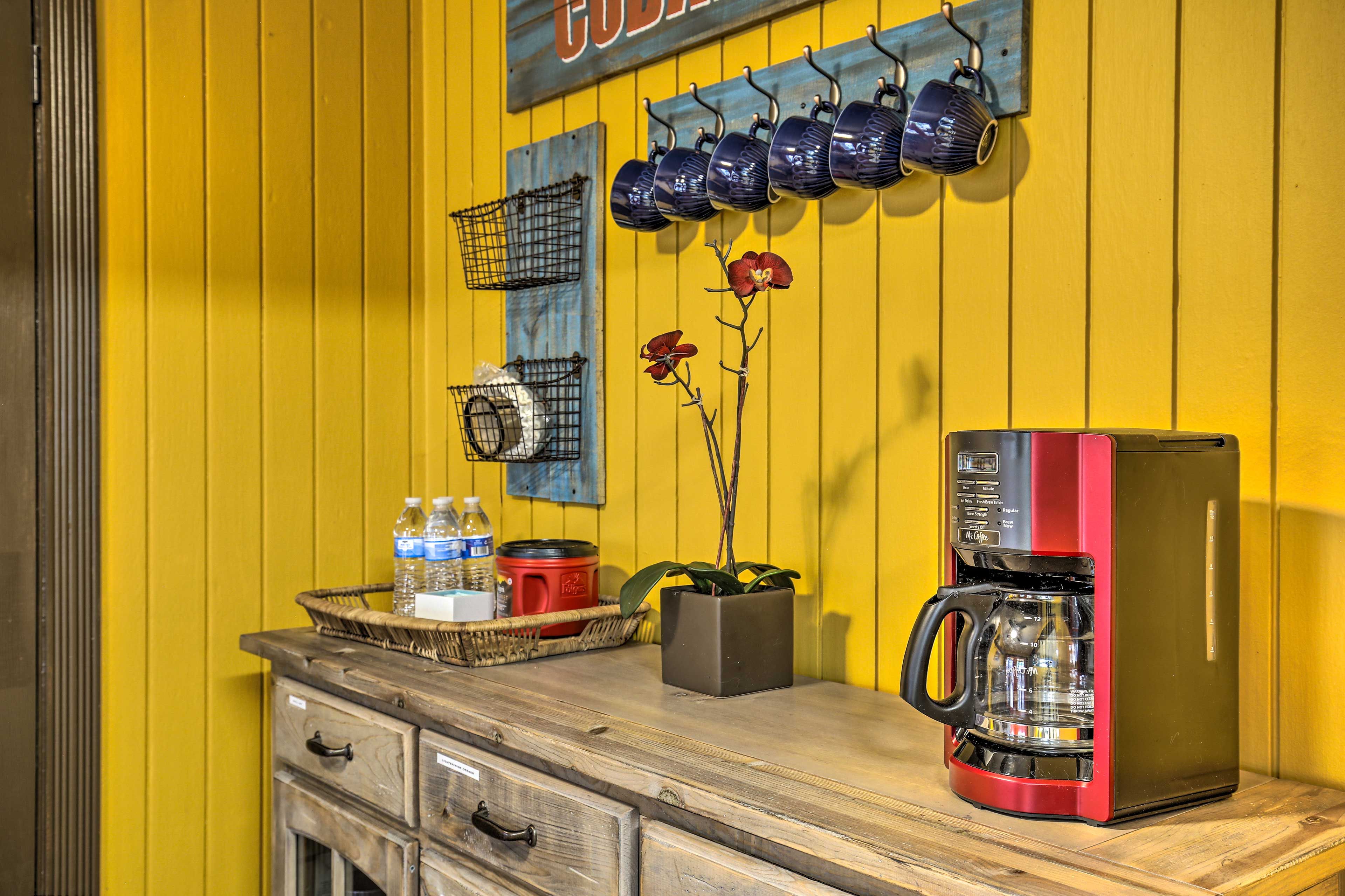 Fully Equipped Kitchen | Coffee Bar