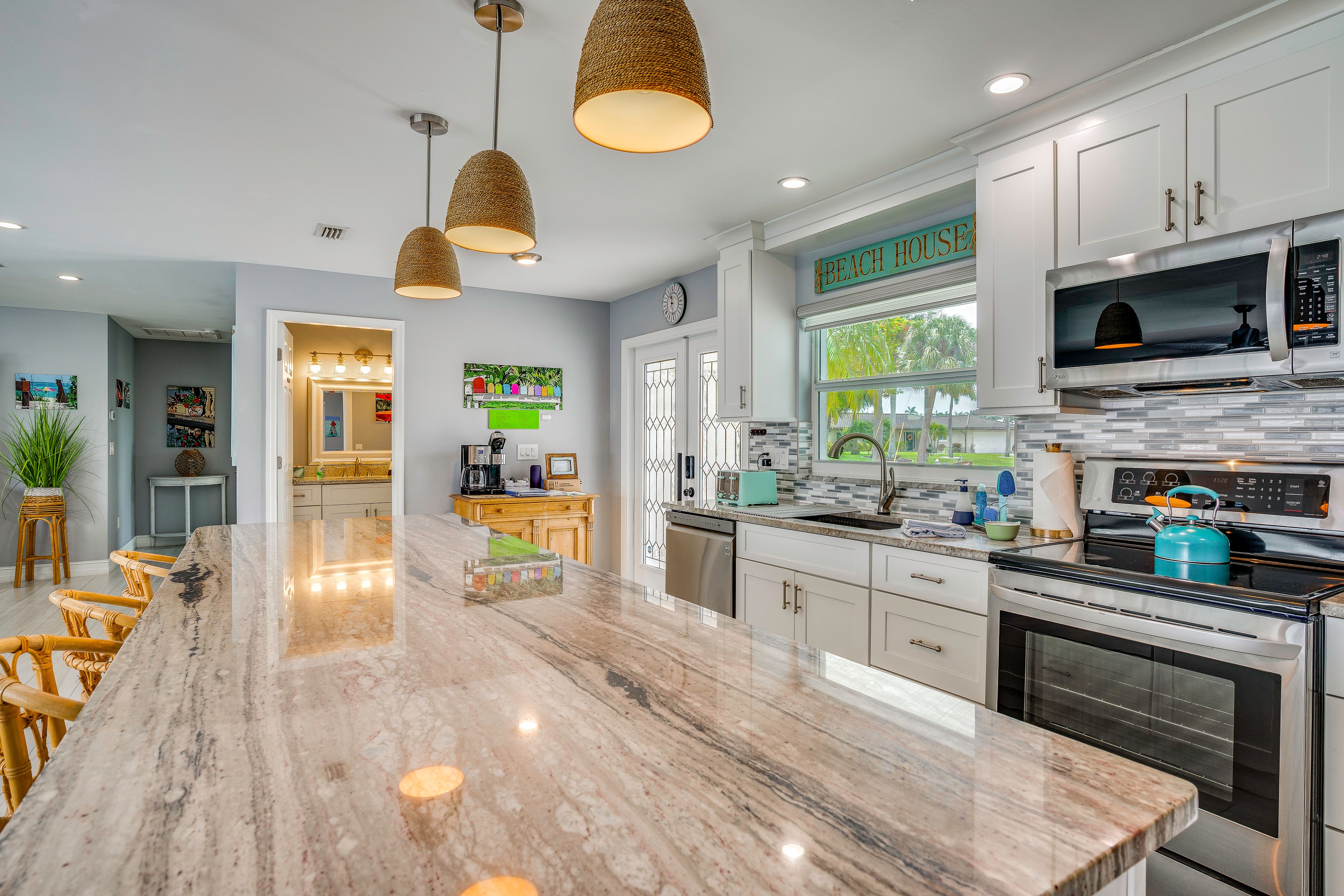 Kitchen | Open Interior | Single-Story Home