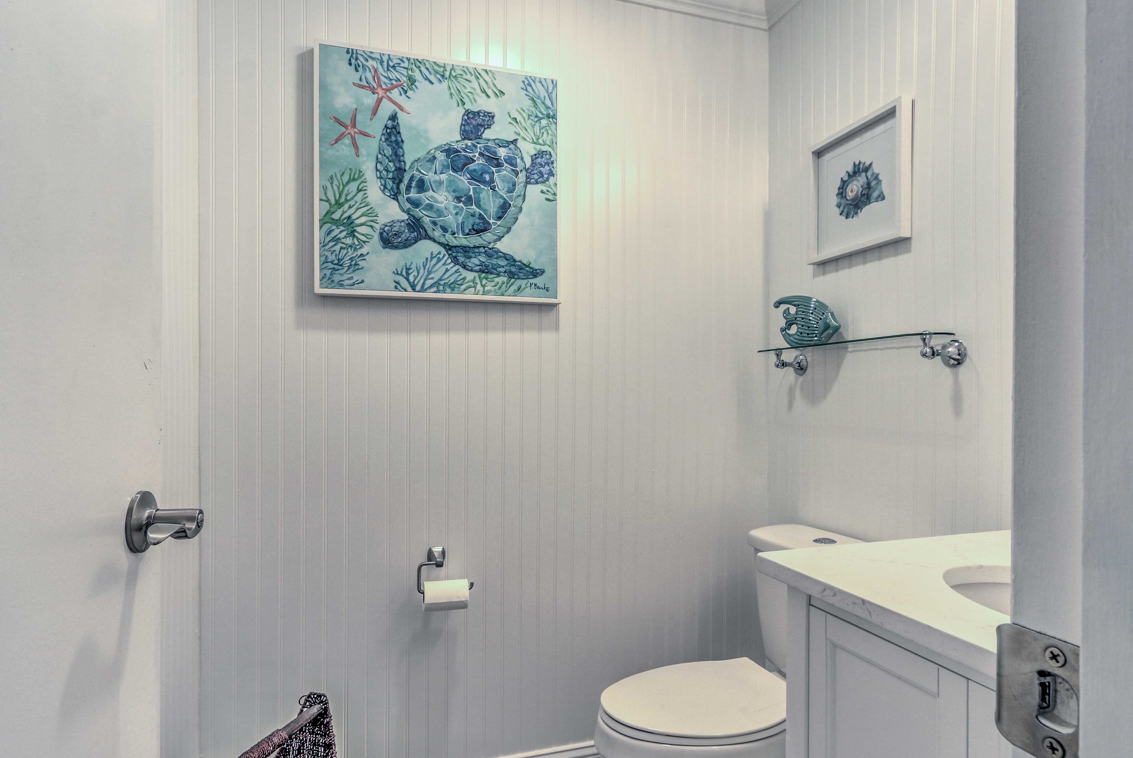 Half Bathroom | Hair Dryer