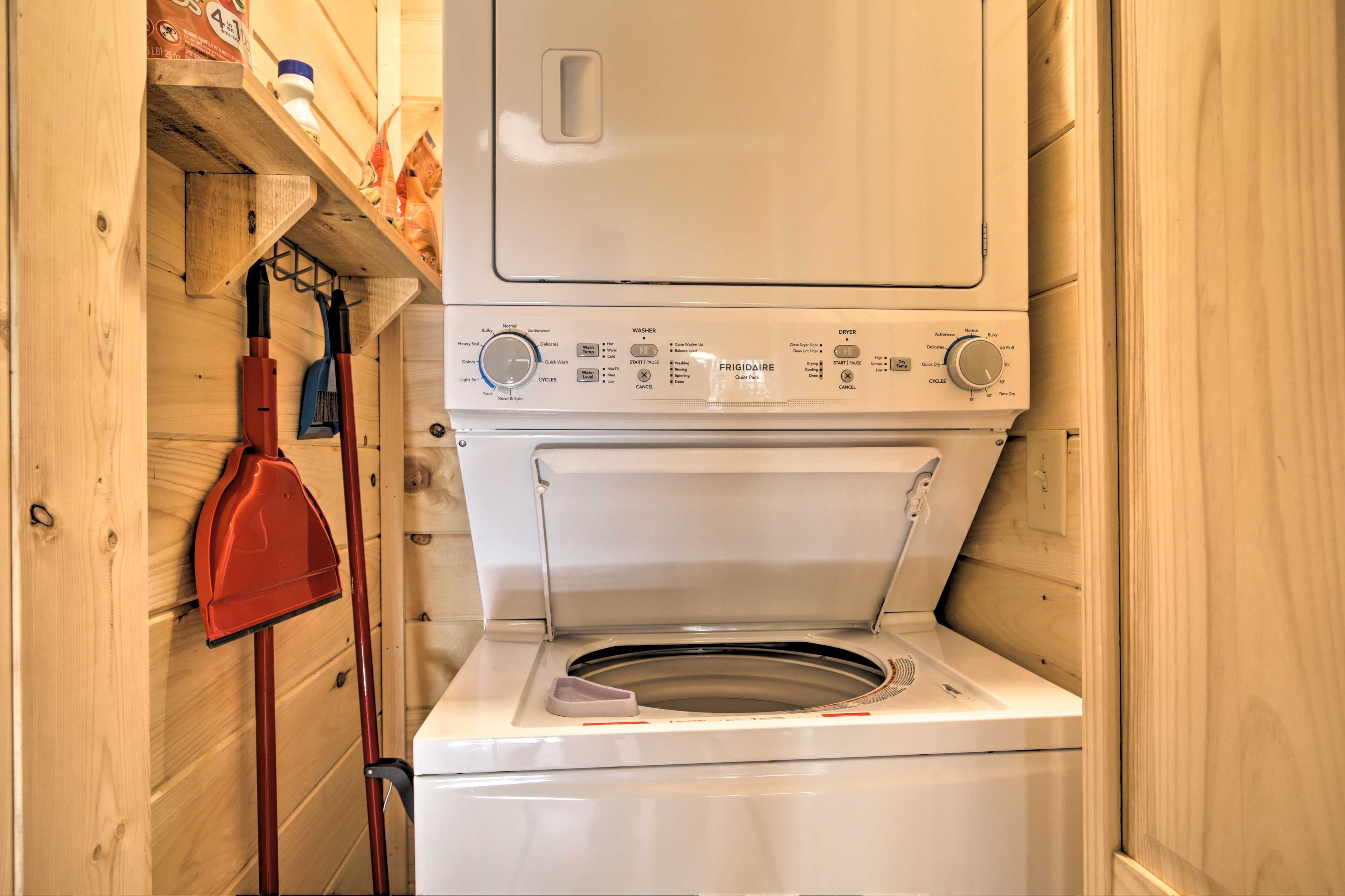 Laundry Space | Detergent Provided