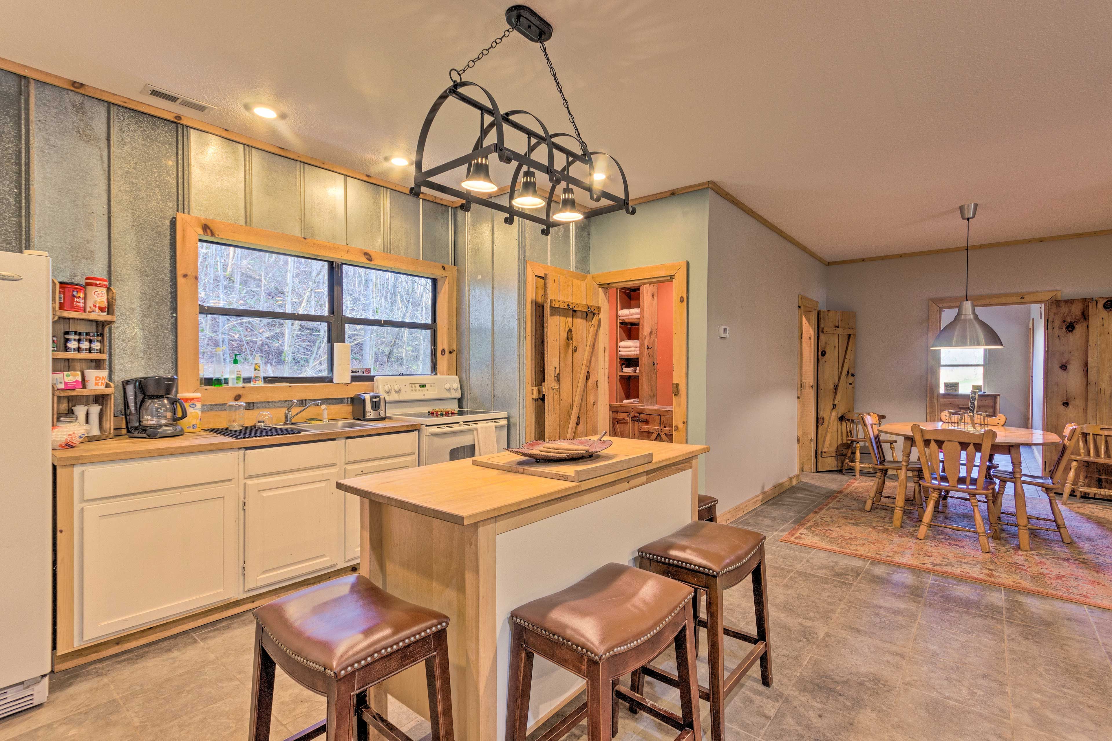 Well-Equipped Kitchen