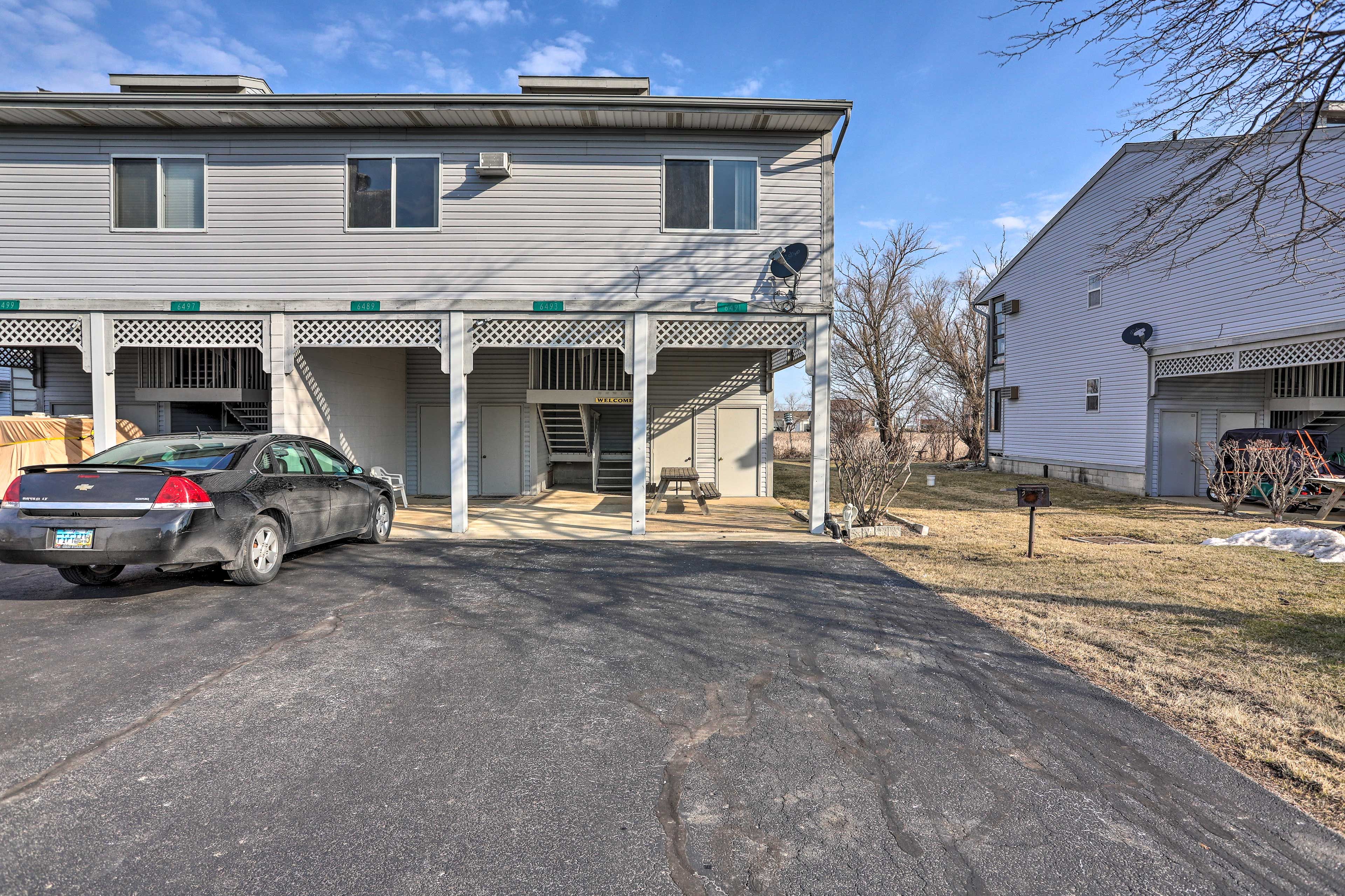 Condo Exterior | Carport Parking (2 Vehicles)