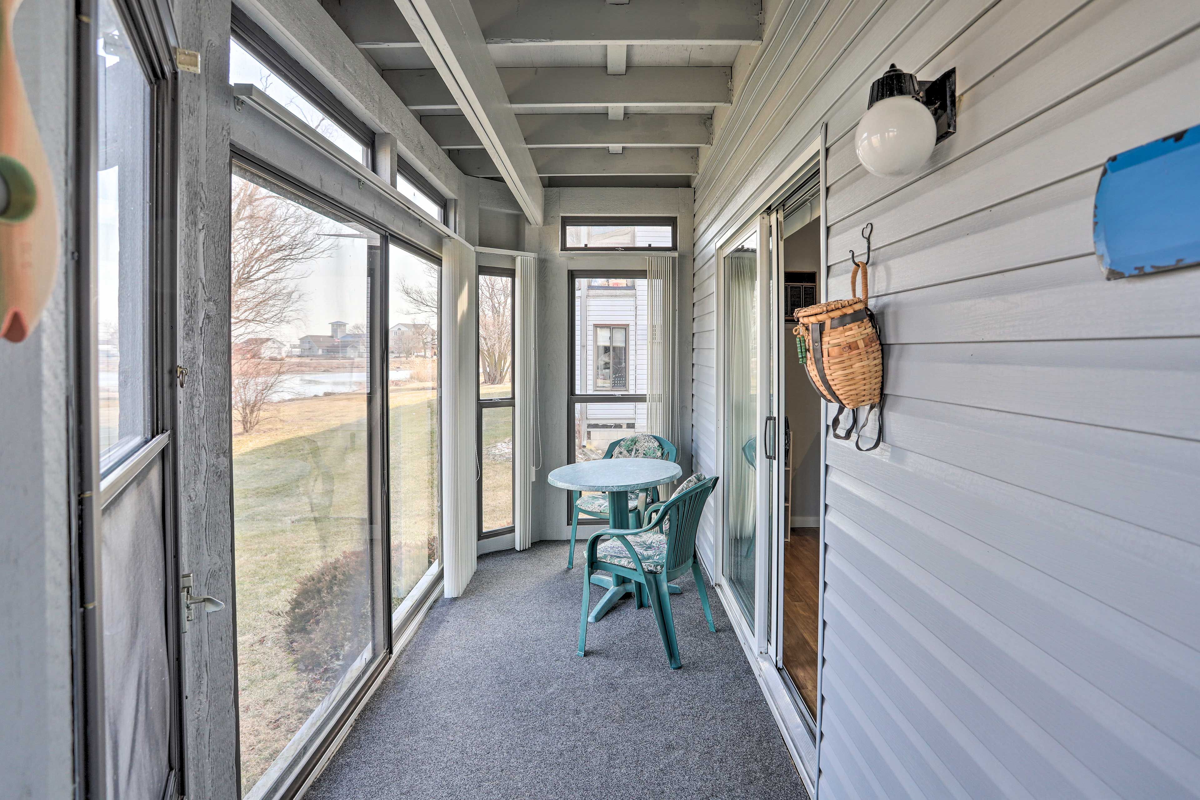 Enclosed Porch | Bistro Set
