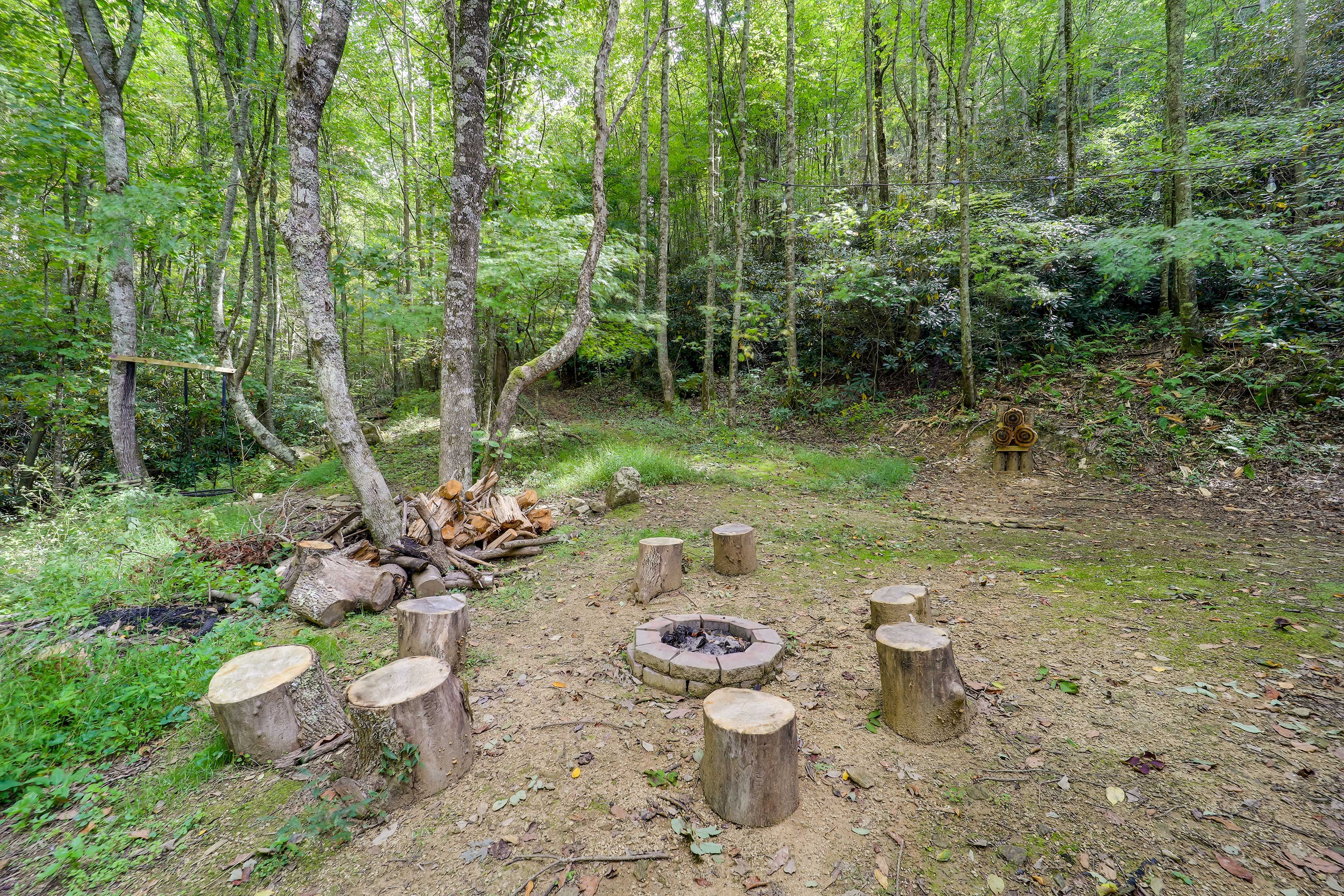 Wood-Burning Fire Pit
