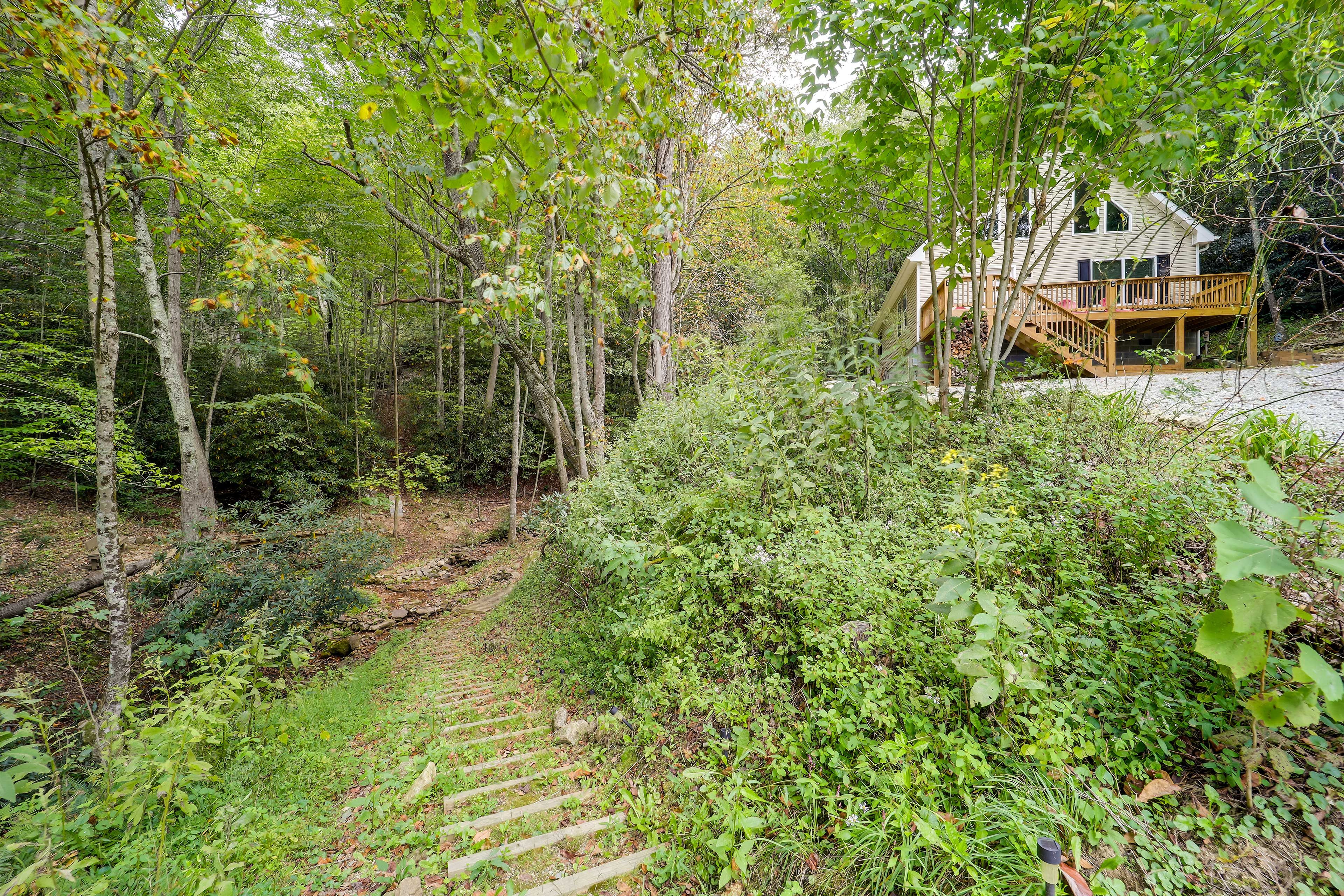 On-Site Creek & Trails