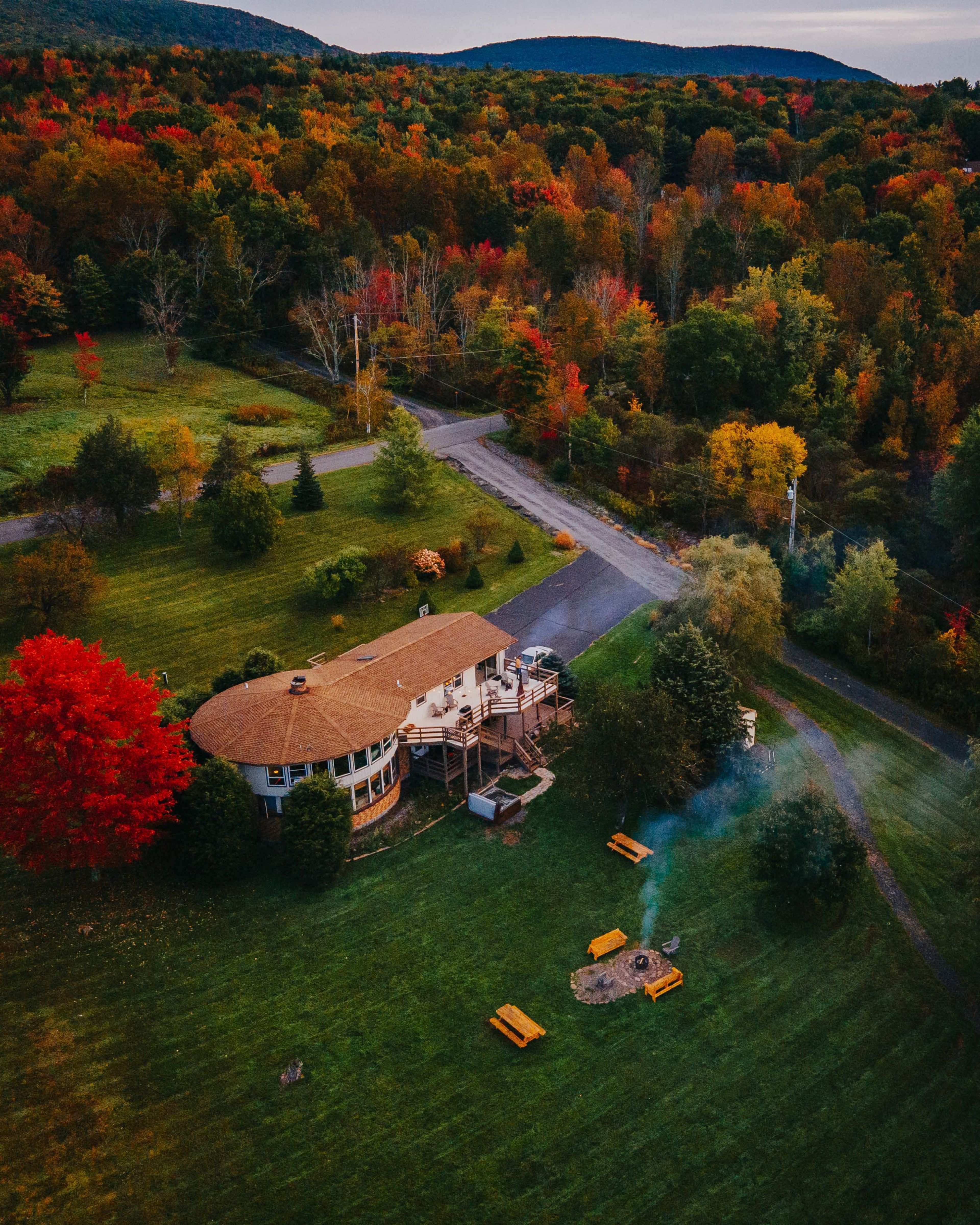 Aerial View | Shared Yard