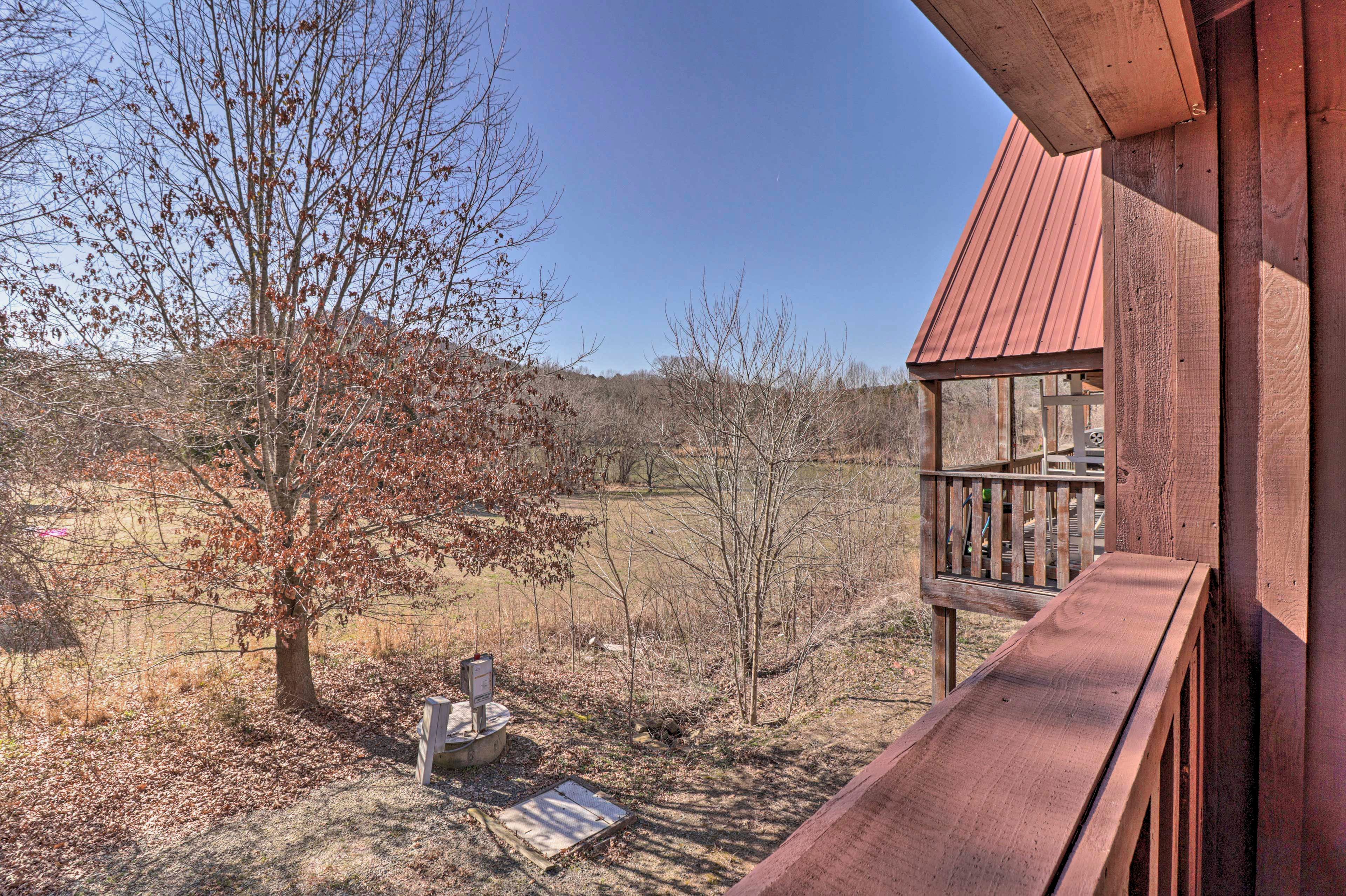 Private Covered Deck