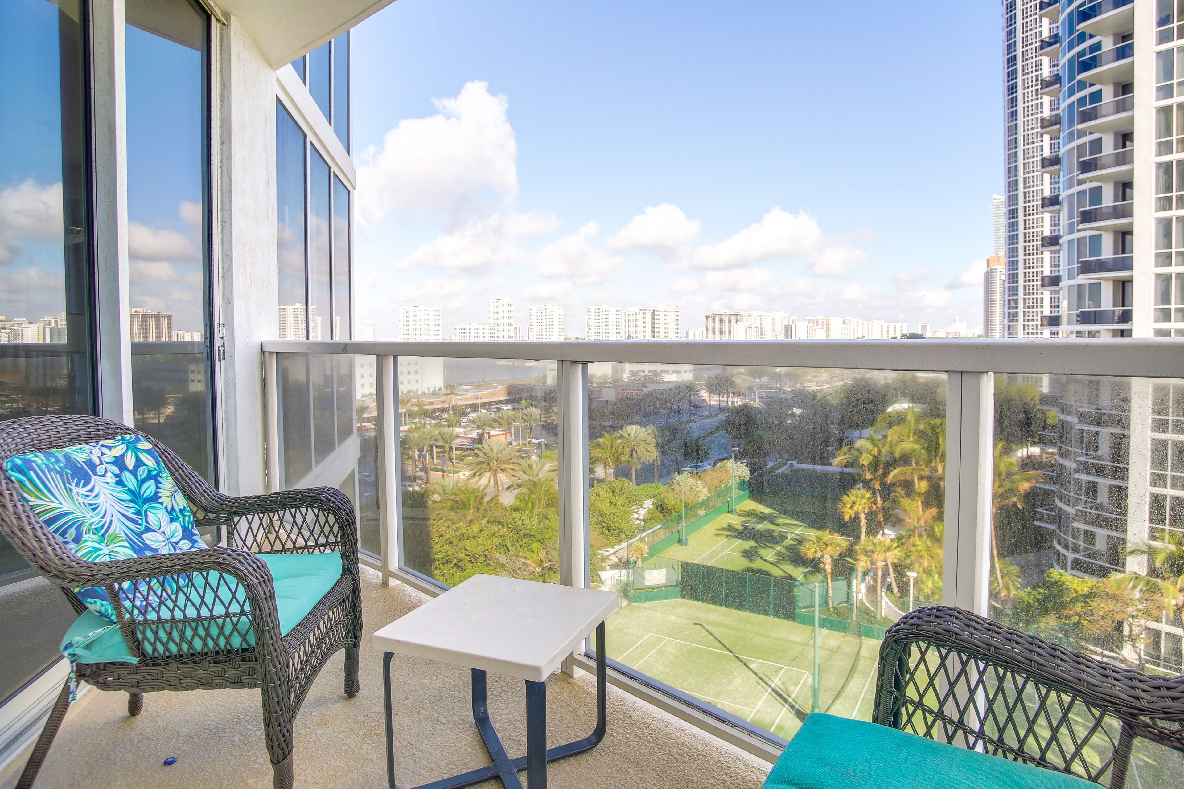 Private Balcony | Outdoor Seating | Elevator Access