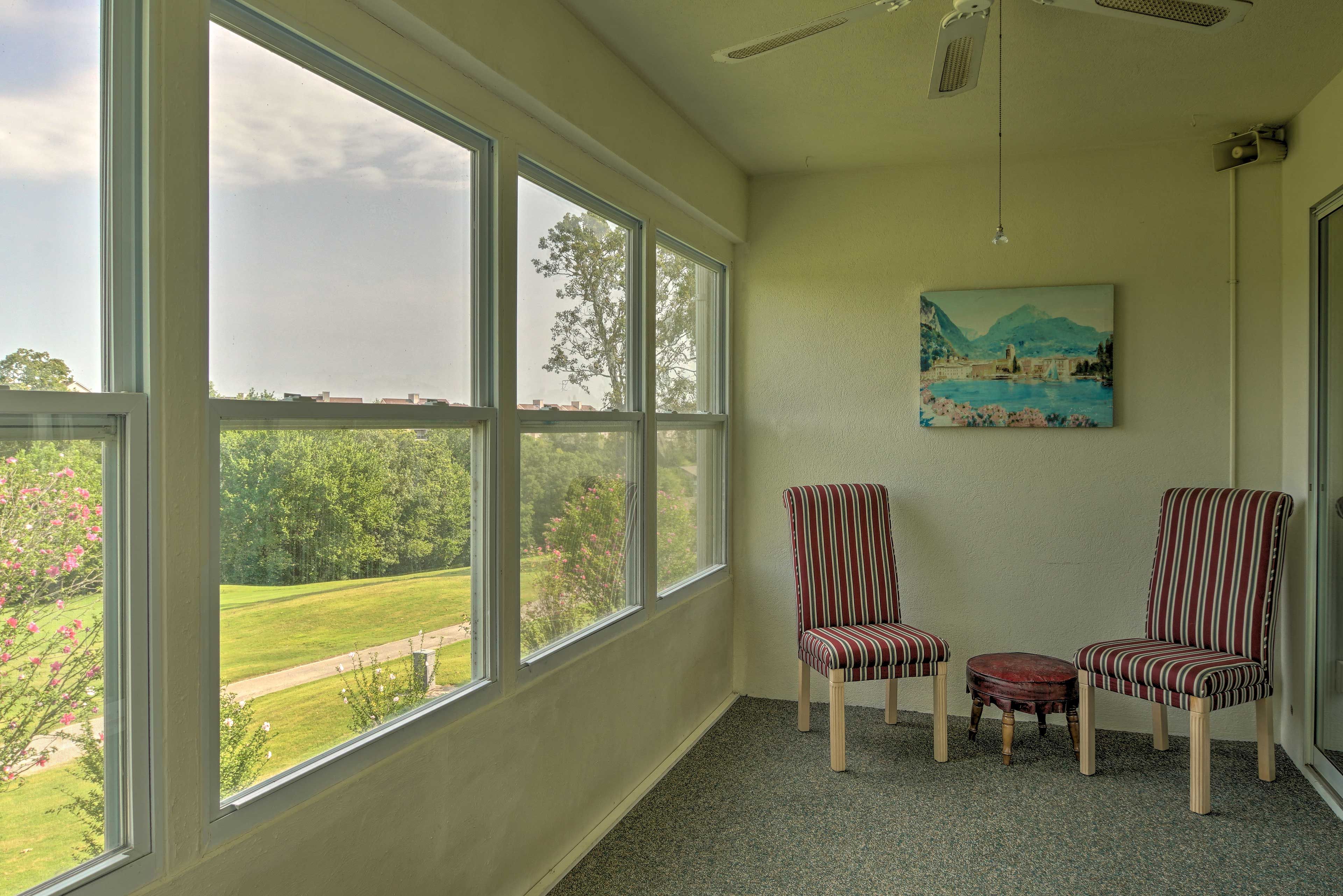 Sunroom | Golf Course Views