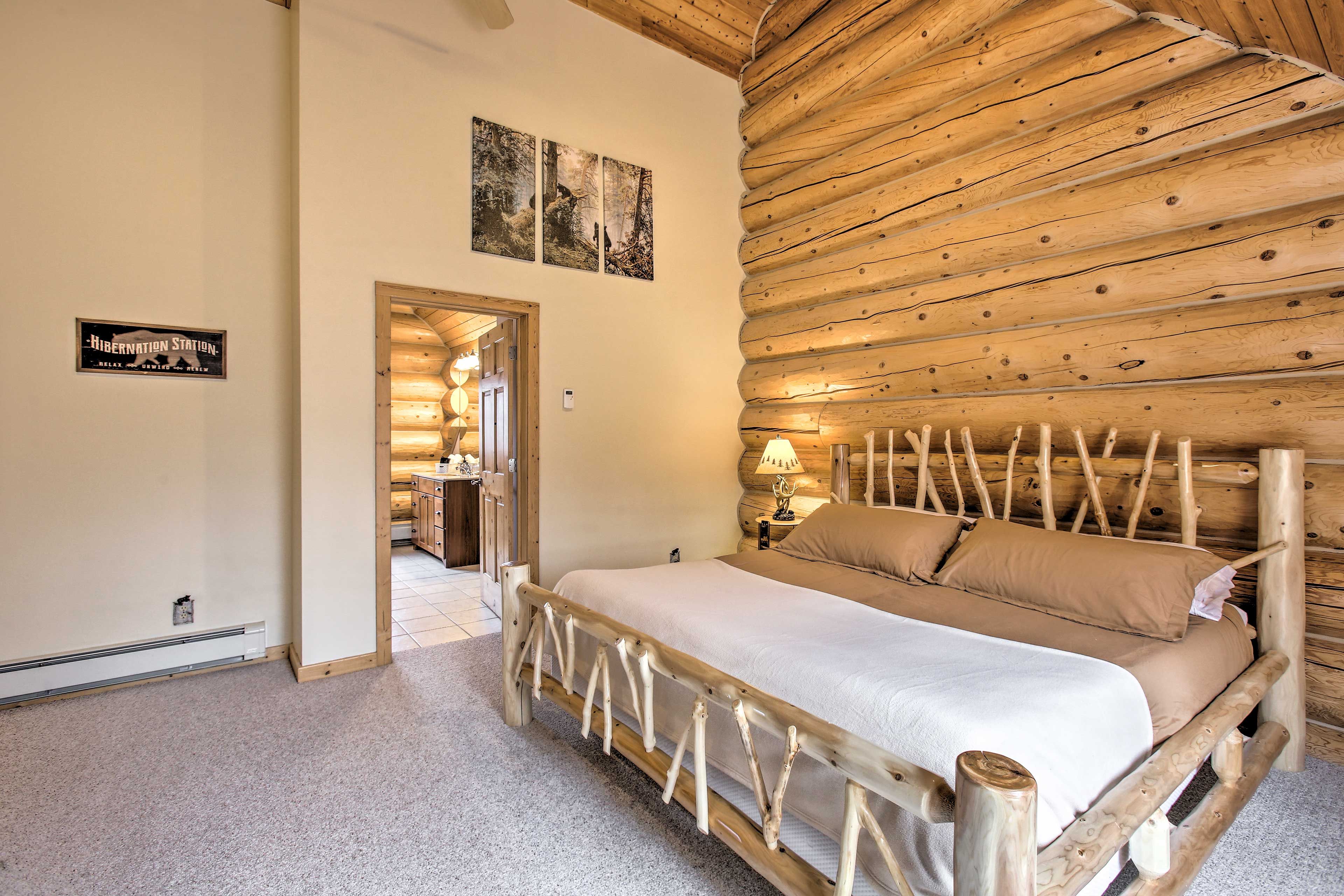 Bedroom 3 | King Bed | Linens Provided | Upstairs