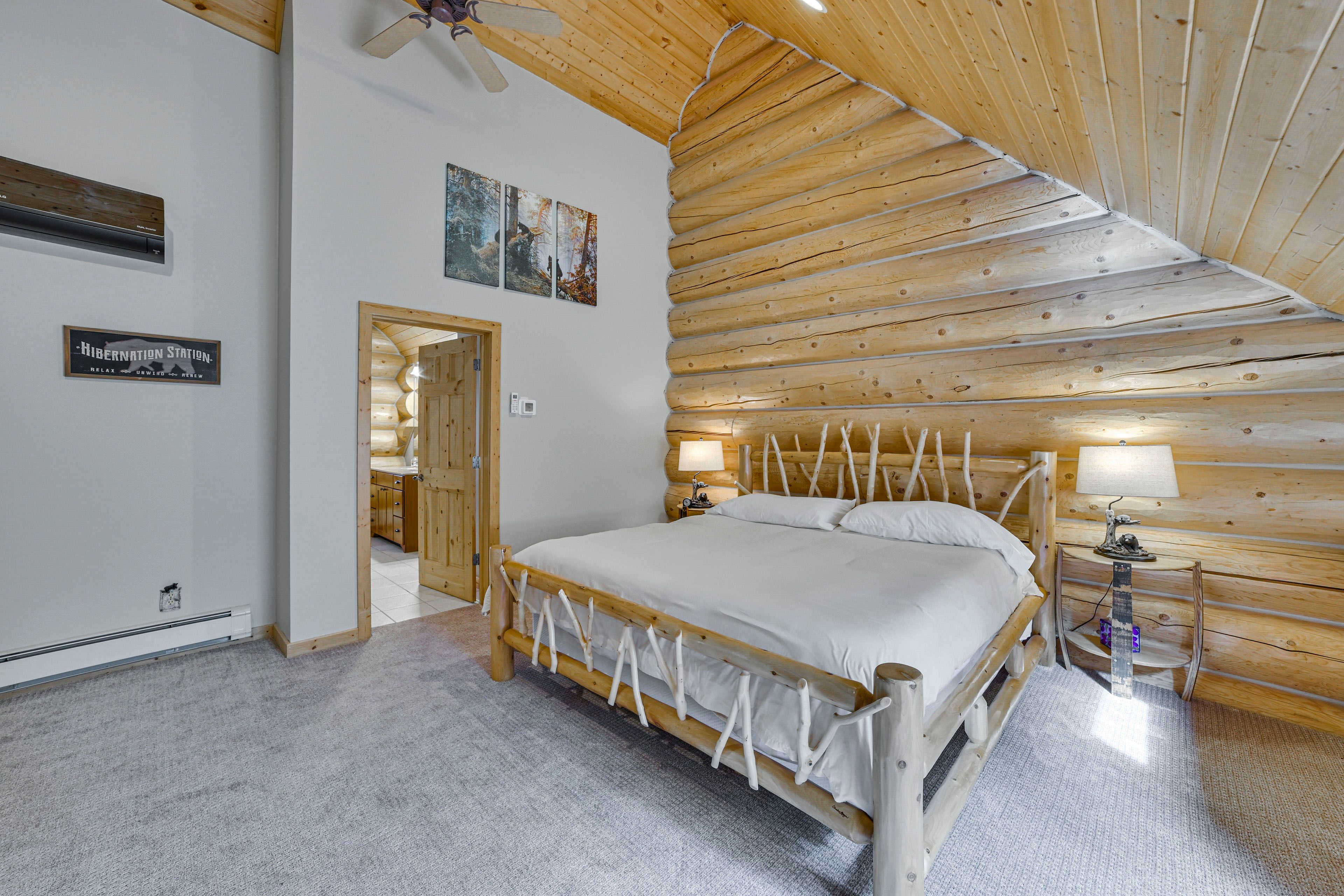 Bedroom 3 | King Bed | Linens Provided | Upstairs