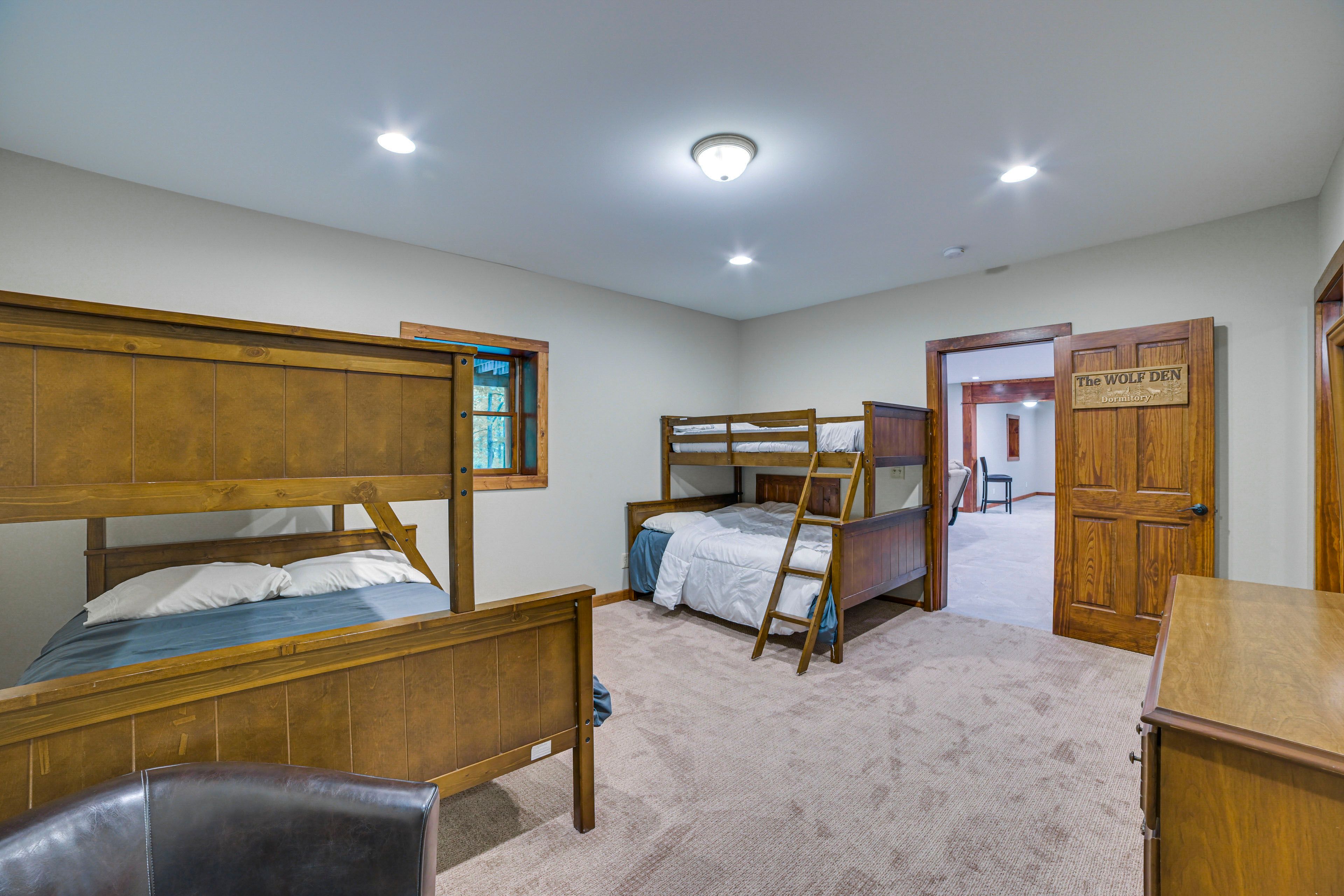 Bedroom 6 | 2 Twin/Full Bunk Beds | Downstairs