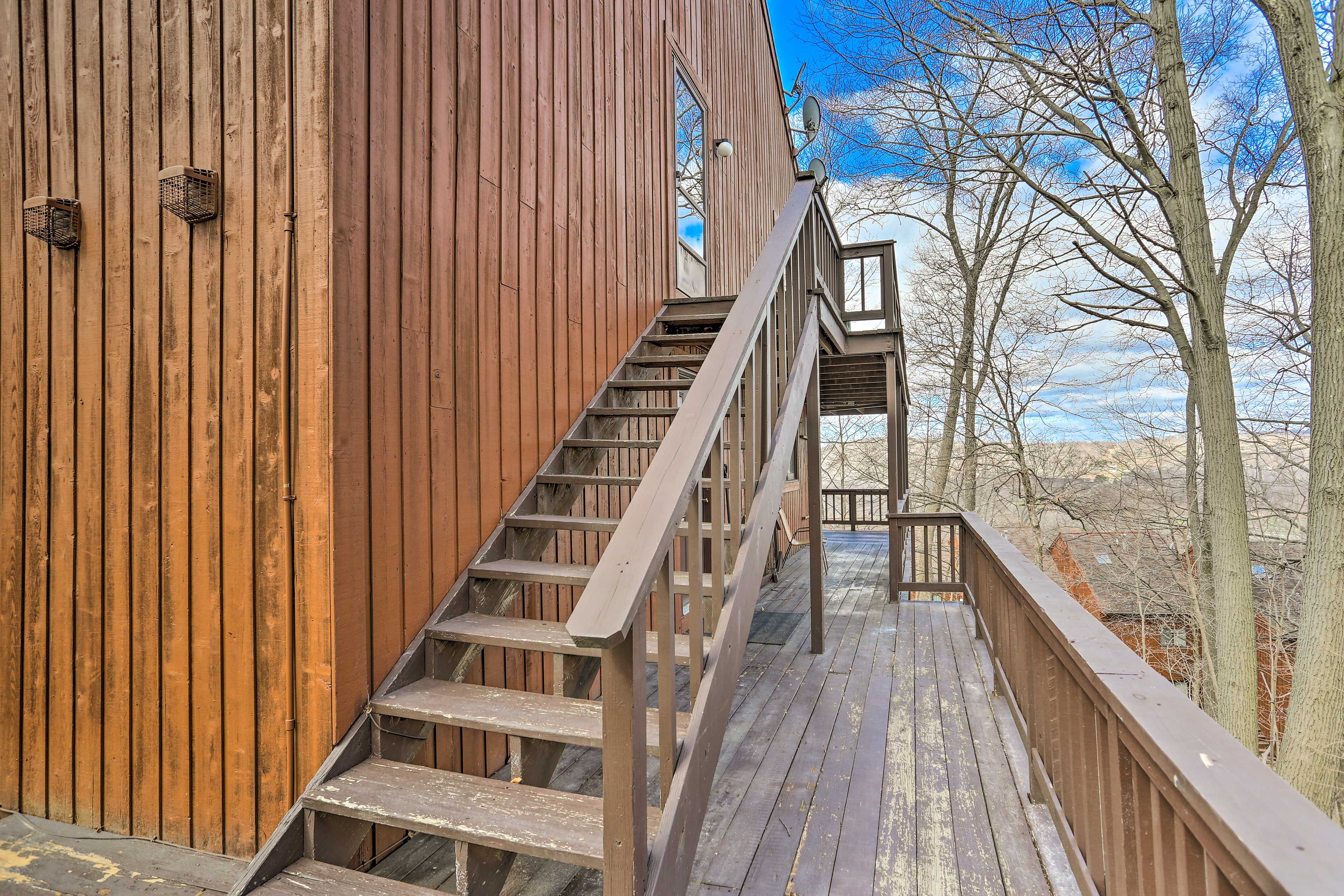 Condo Exterior | Stairs Required to Access