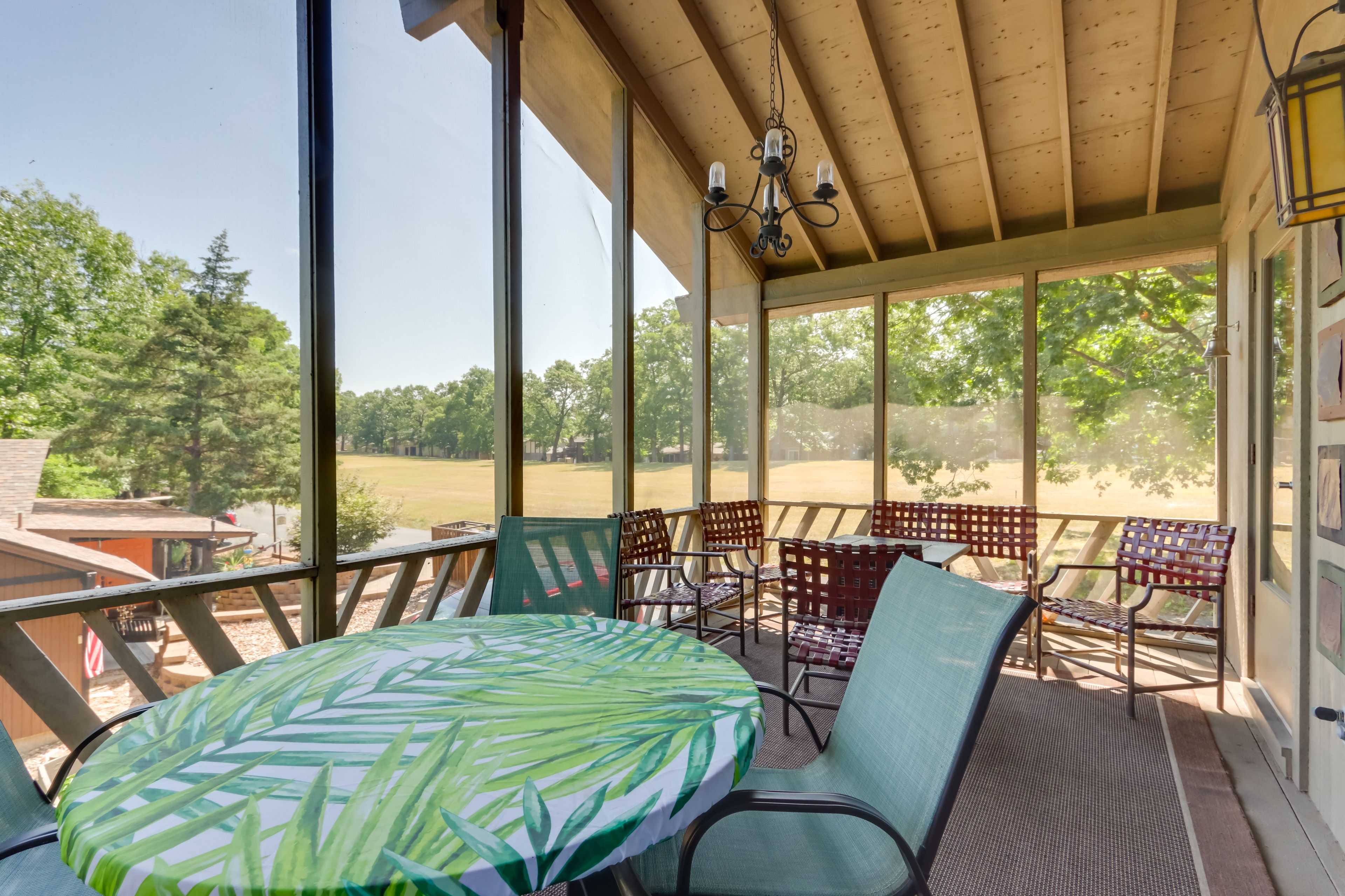 Screened-In Porch | 2nd Floor | Golf Course Views
