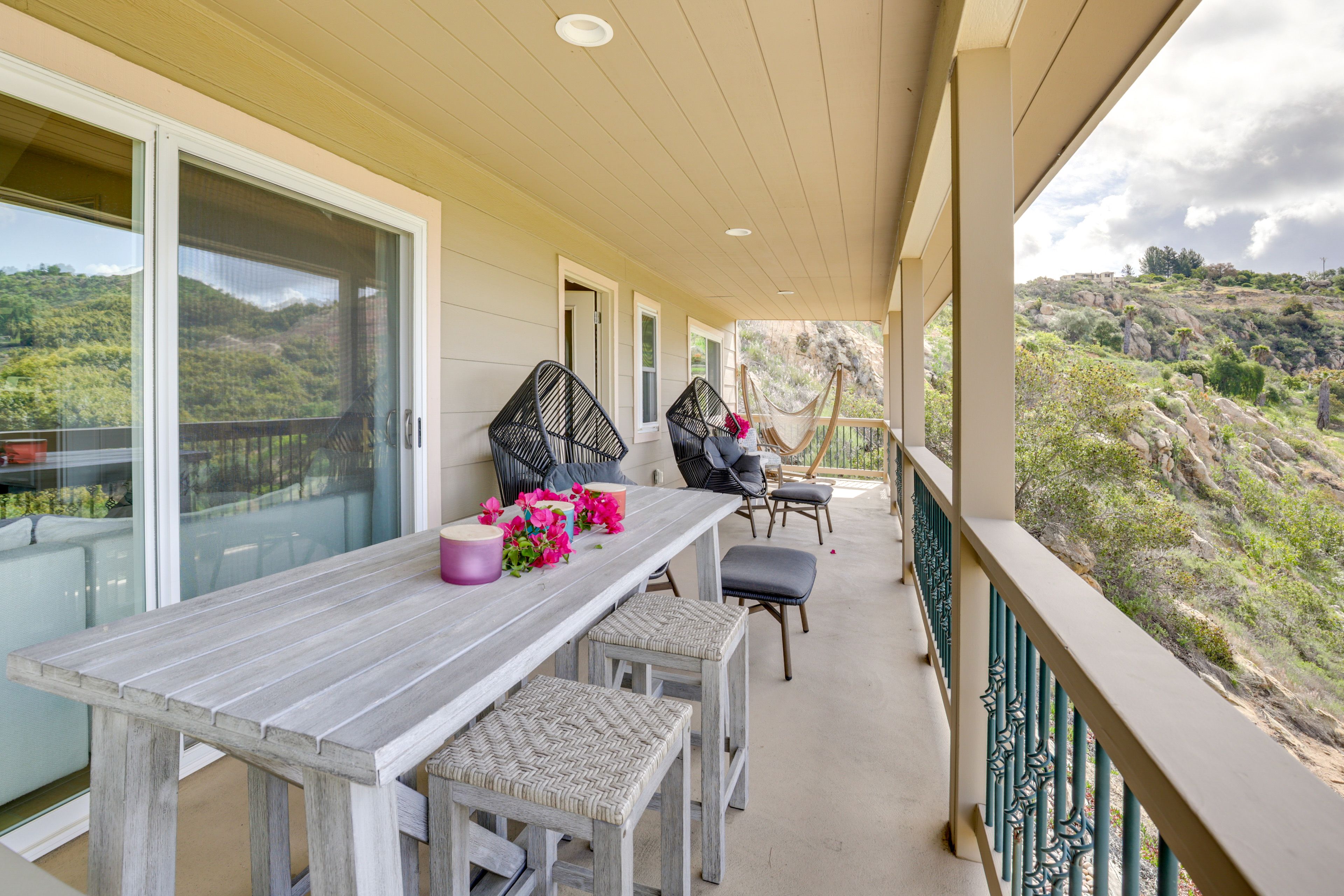 Furnished Balcony | Sunset Views