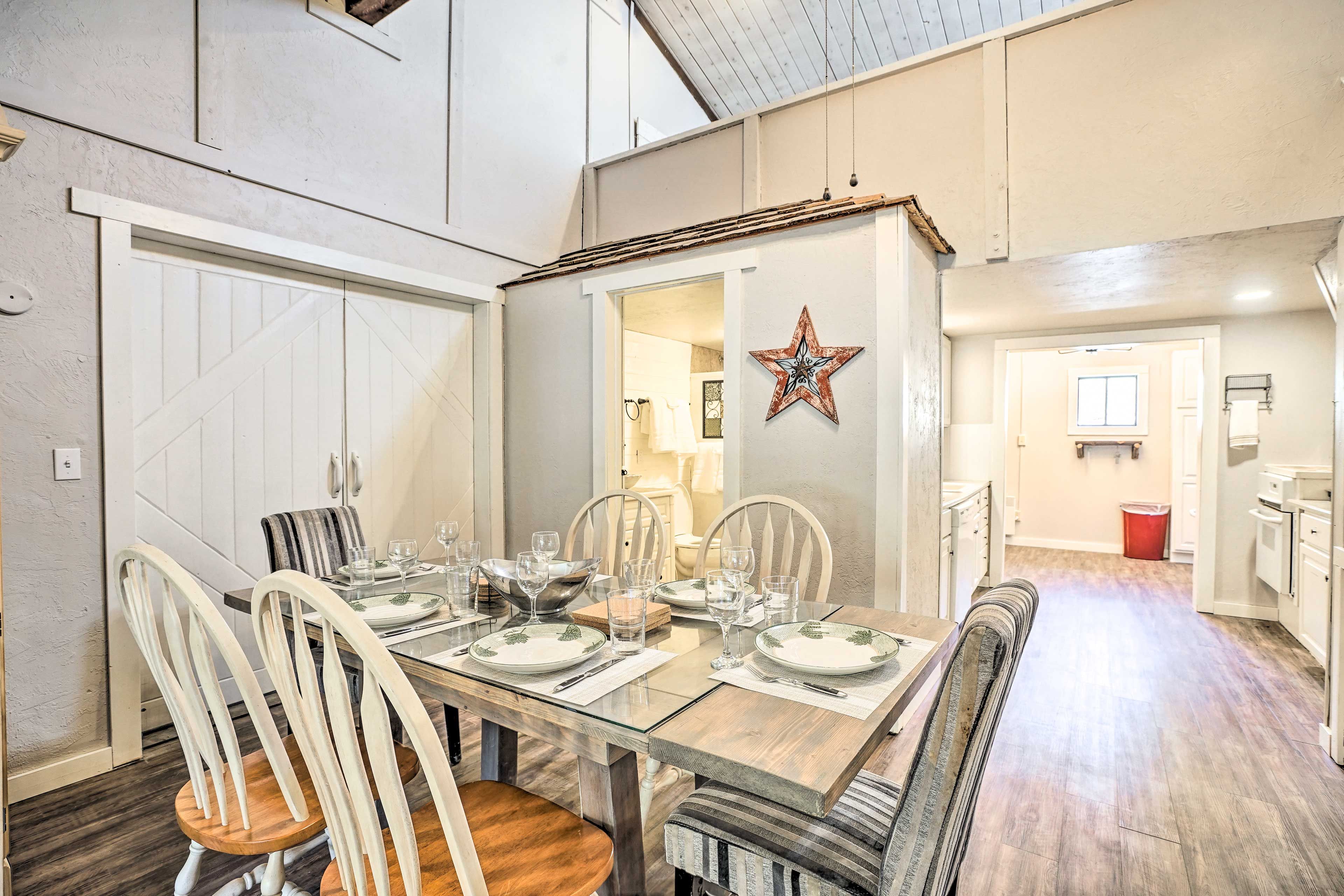 Dining Area | 1st Floor | Dishware/Flatware