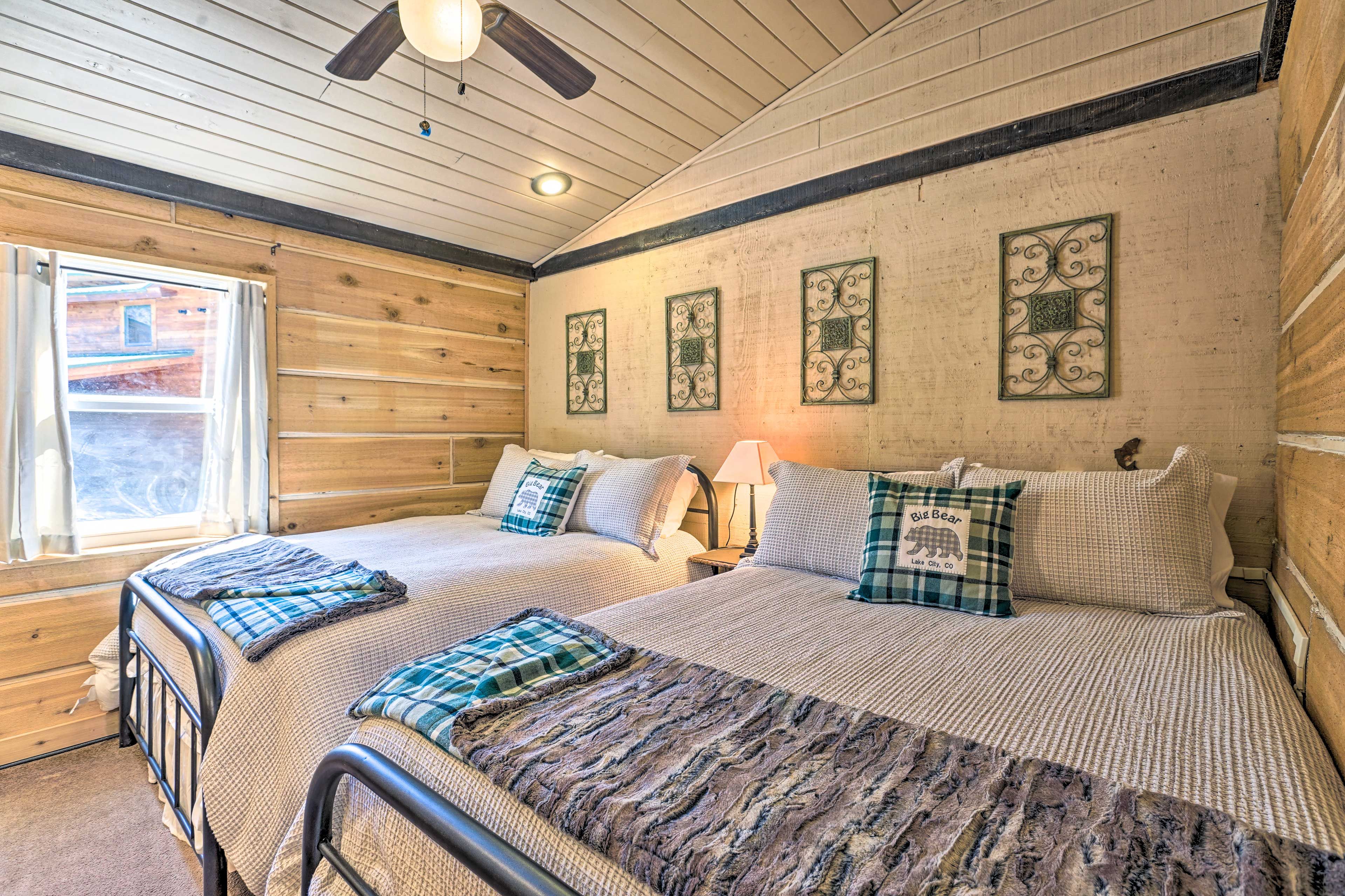 Bedroom 2 | 1st Floor | 2 Full Beds