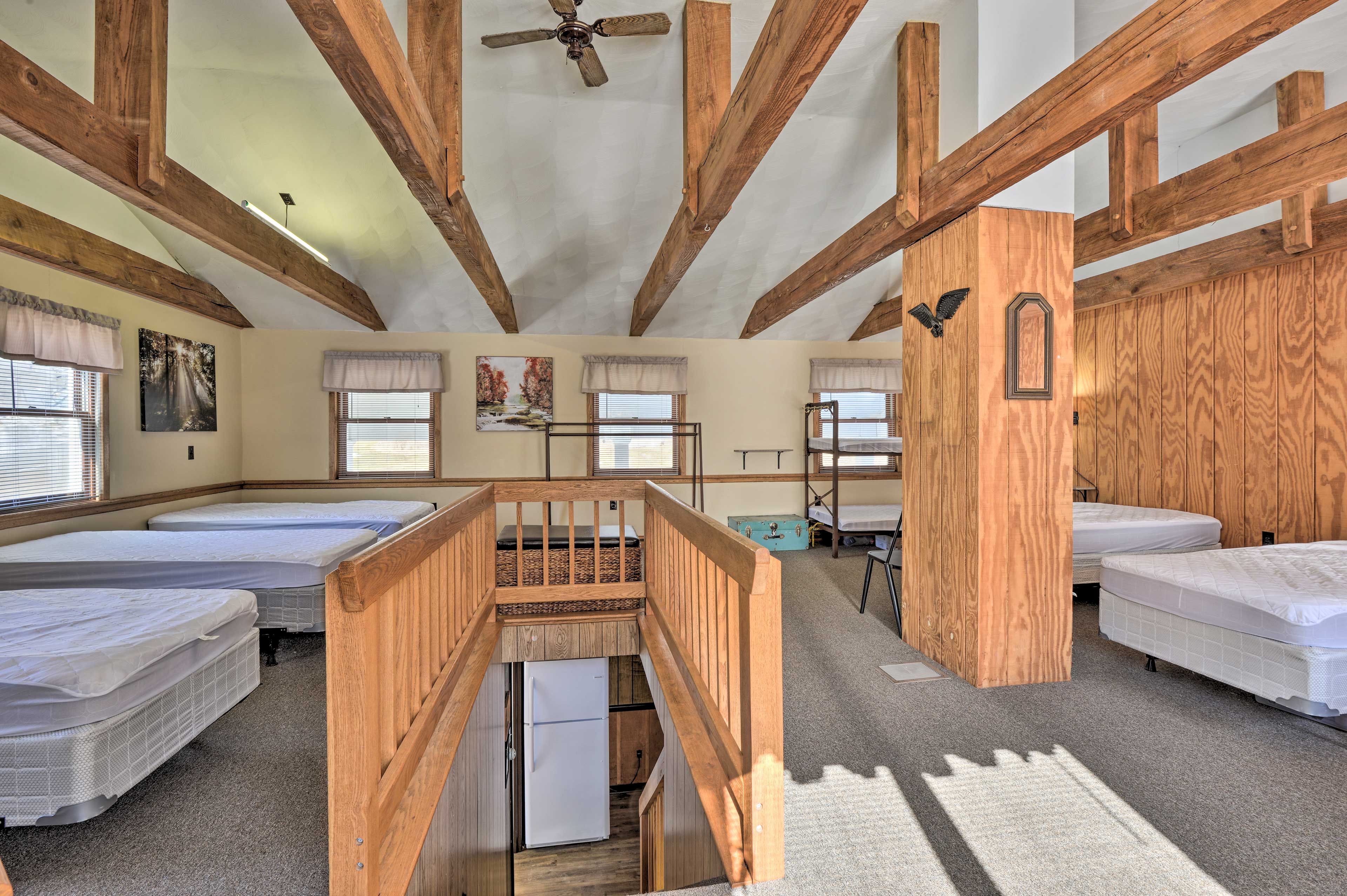 Bedroom 1 | 2nd Floor | Twin Bunk Bed | 6 Twin Beds