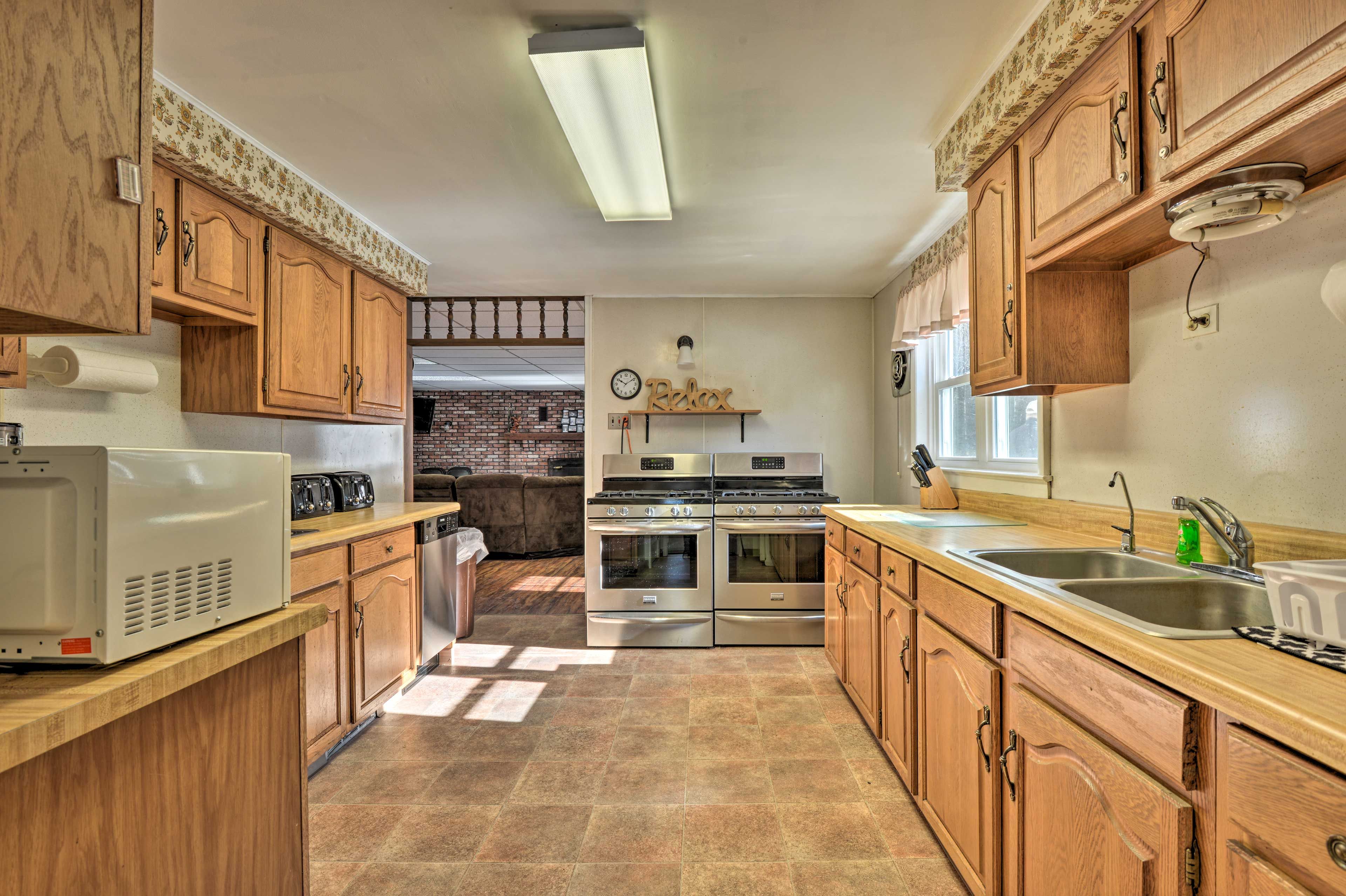 Kitchen | 1st Floor | Stainless Steel Appliances