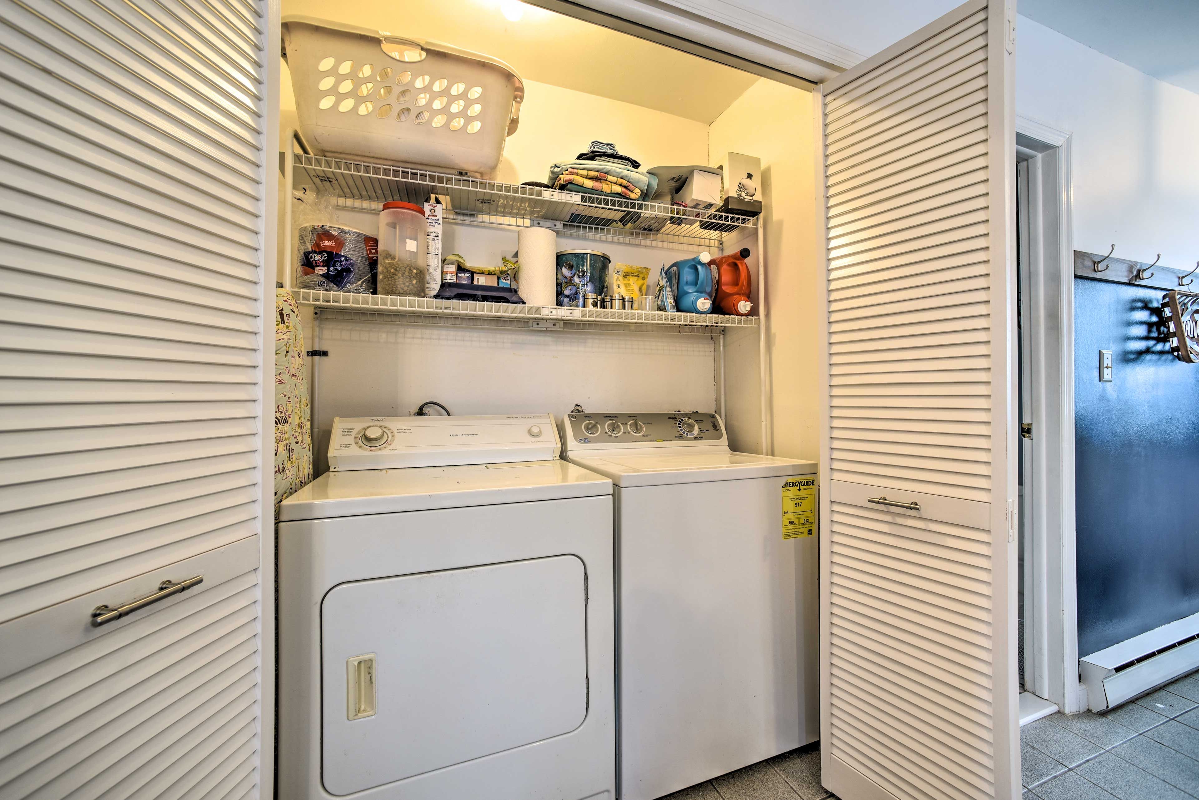 Laundry Room | Detergent Provided | 1st Floor