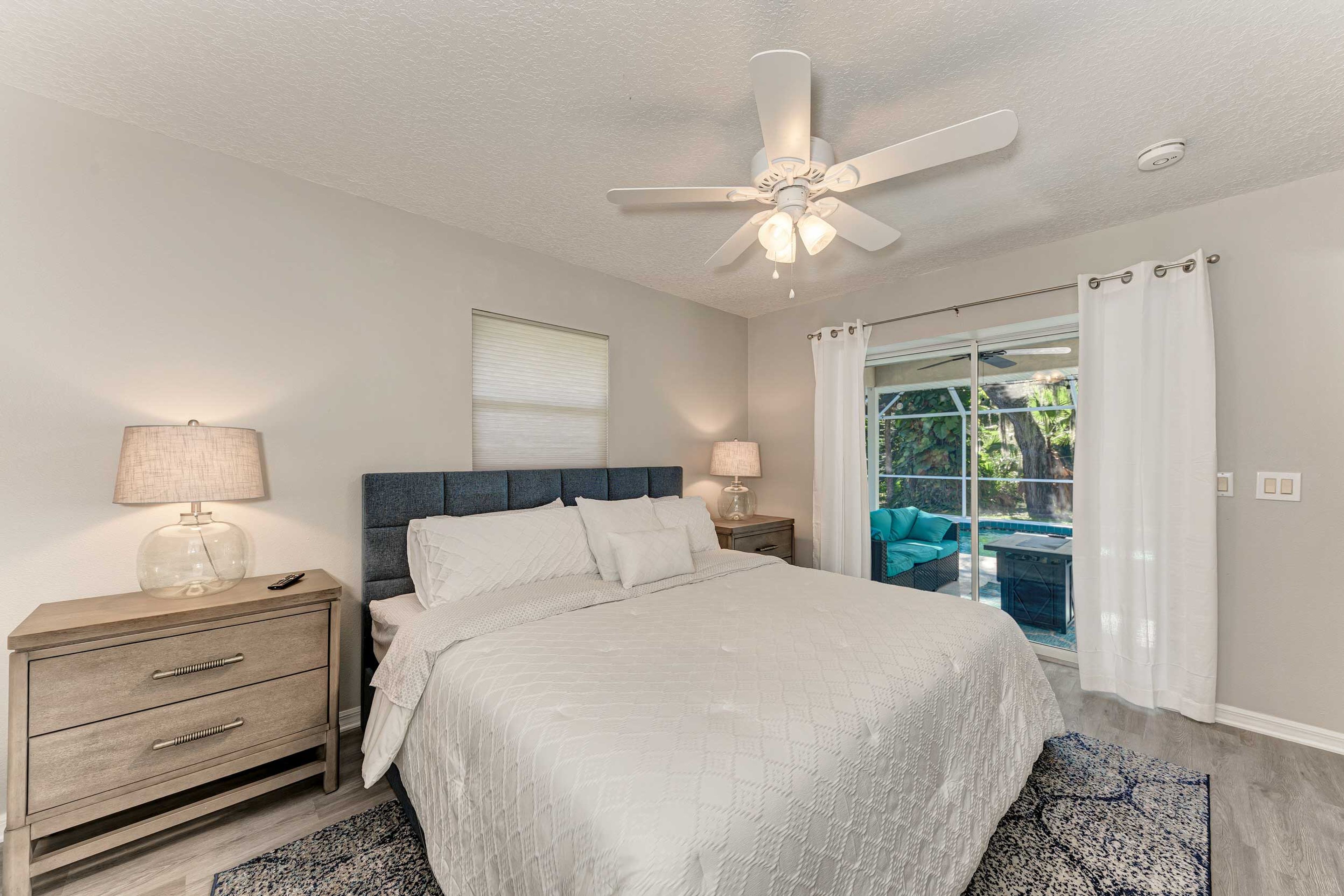 Bedroom 1 | King Bed | Smart TV w/ YouTube TV | En-Suite Bathroom