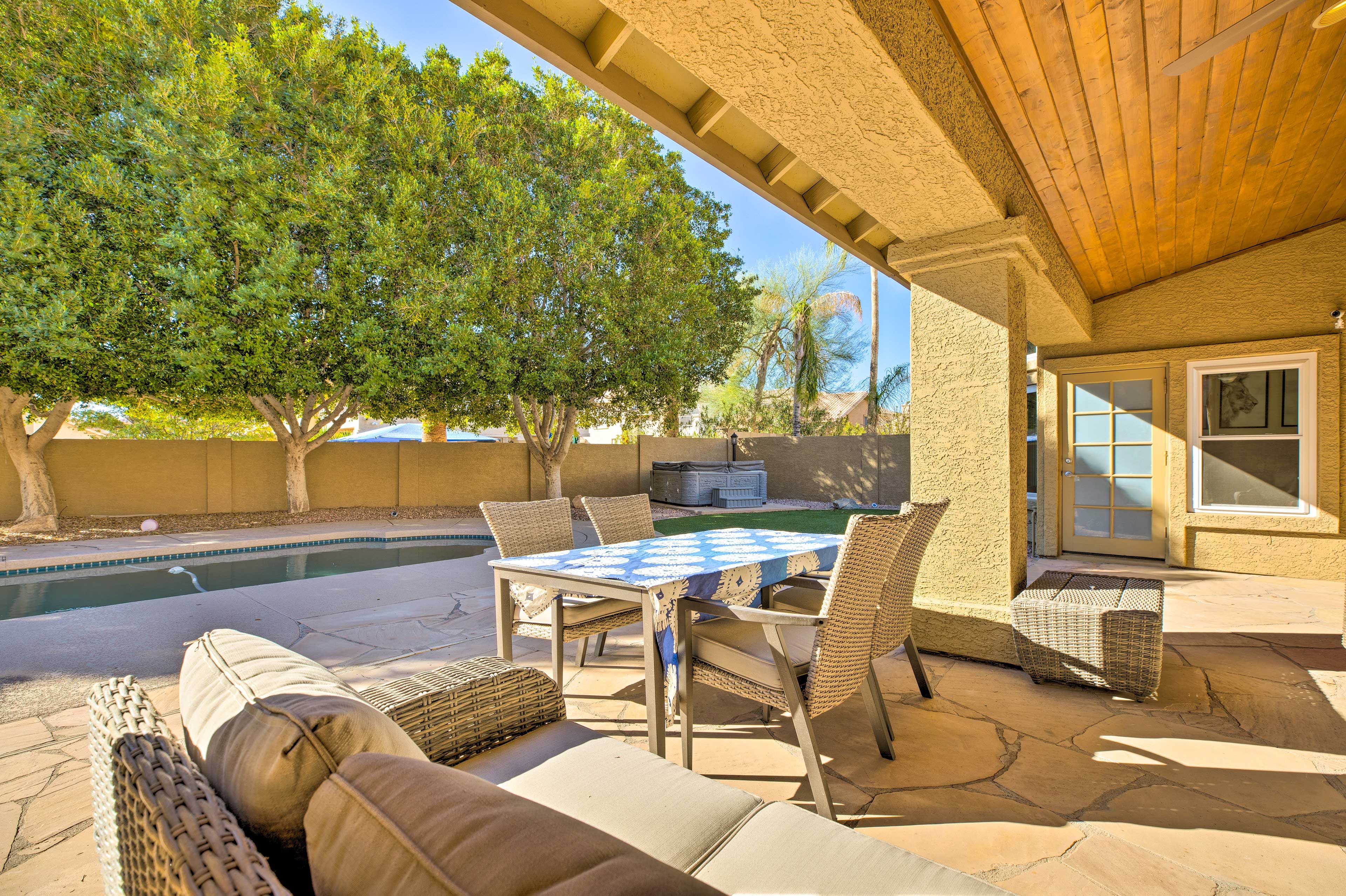 Outdoor Living Area | Private Patio