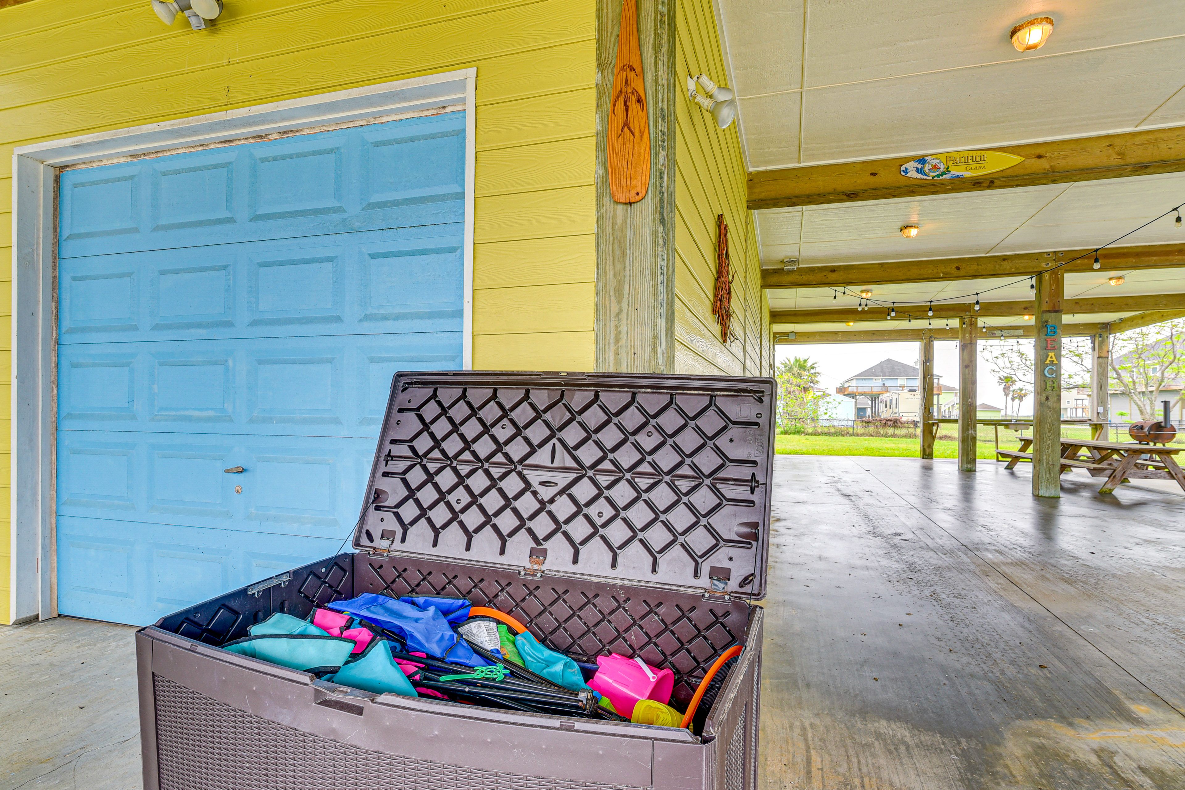 Beach Gear Provided
