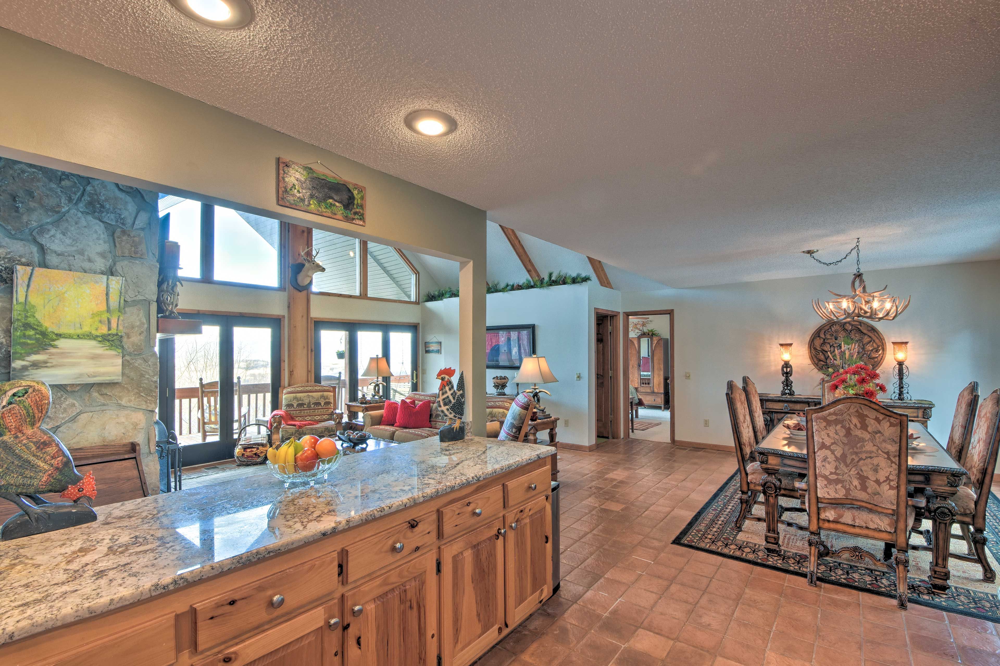 Kitchen | Fully Equipped | Crock-Pot | Blender | Pots/Pans | Dishware/Flatware