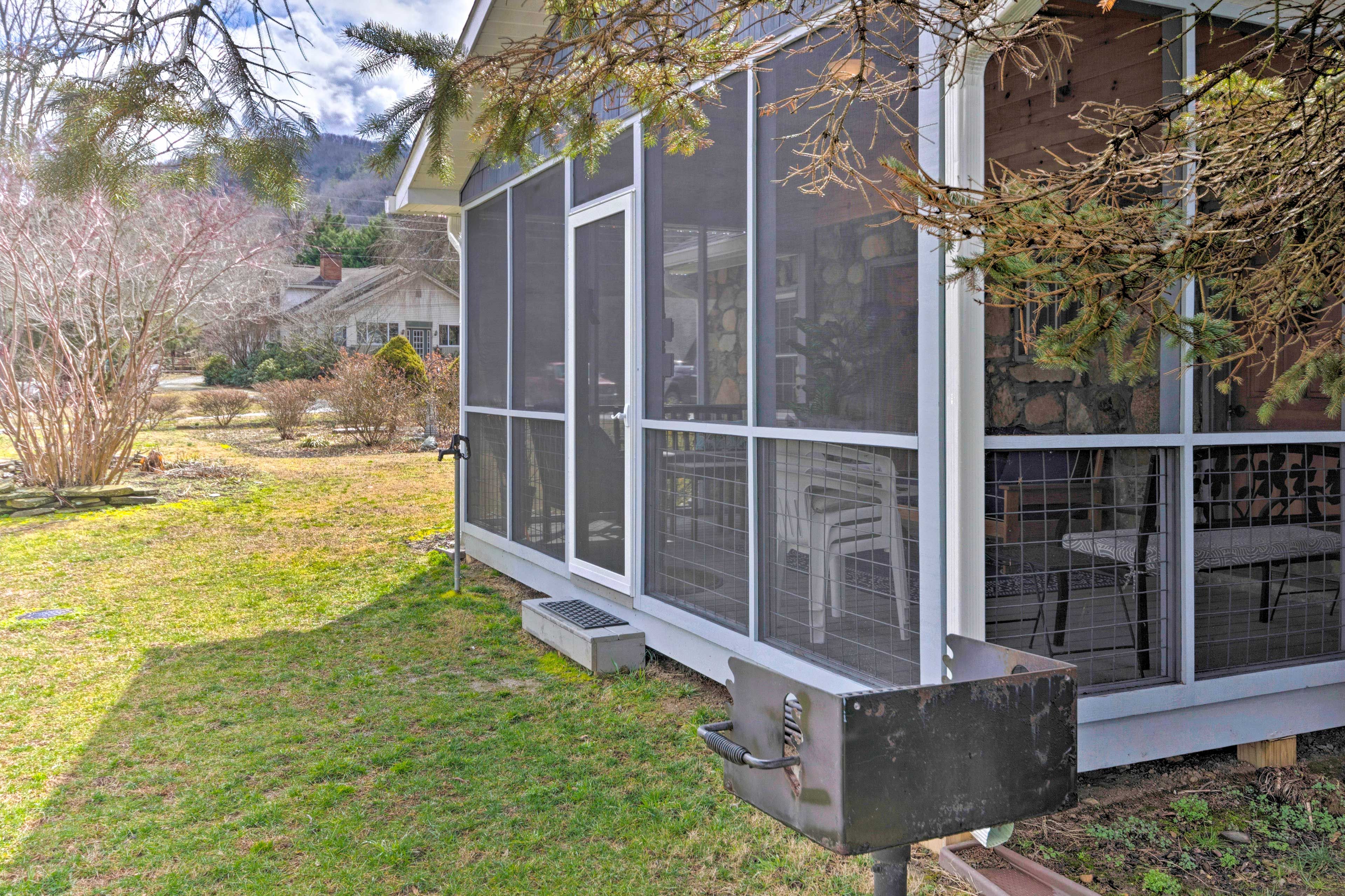 Front Yard | Charcoal Grill