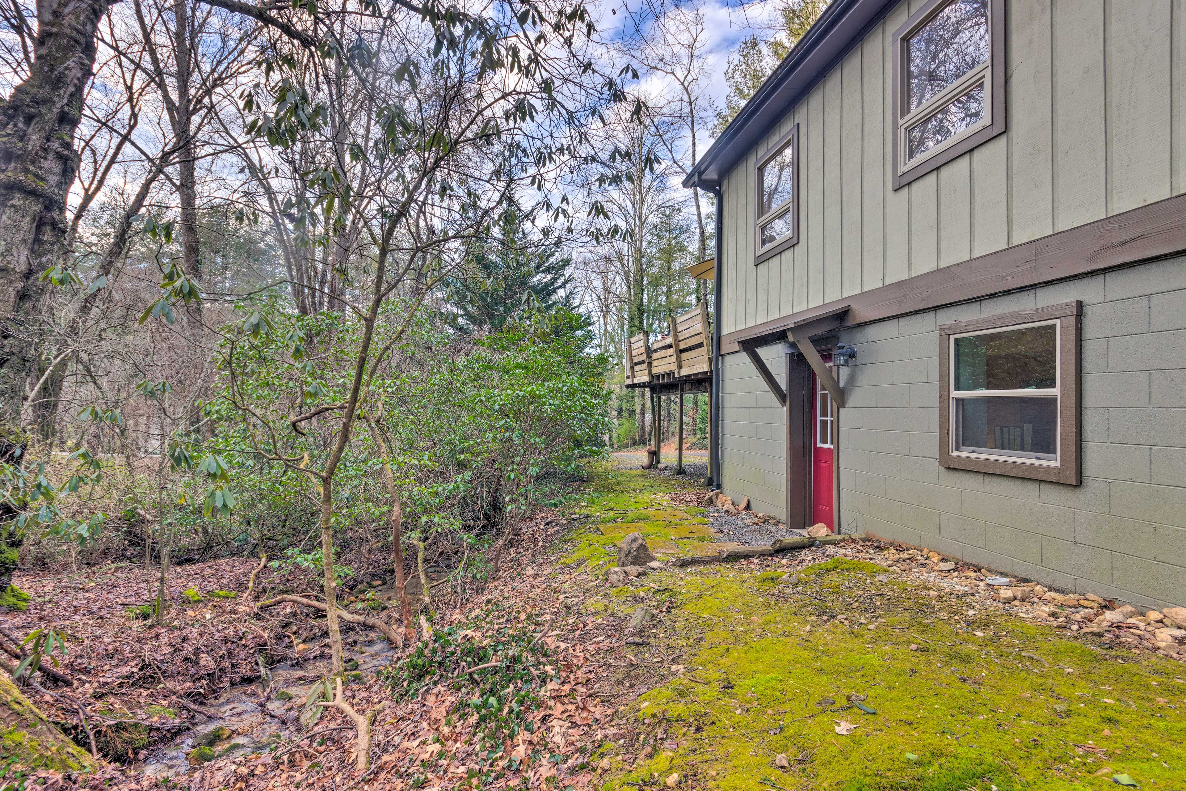 House Exterior | Bonus Room Entrance