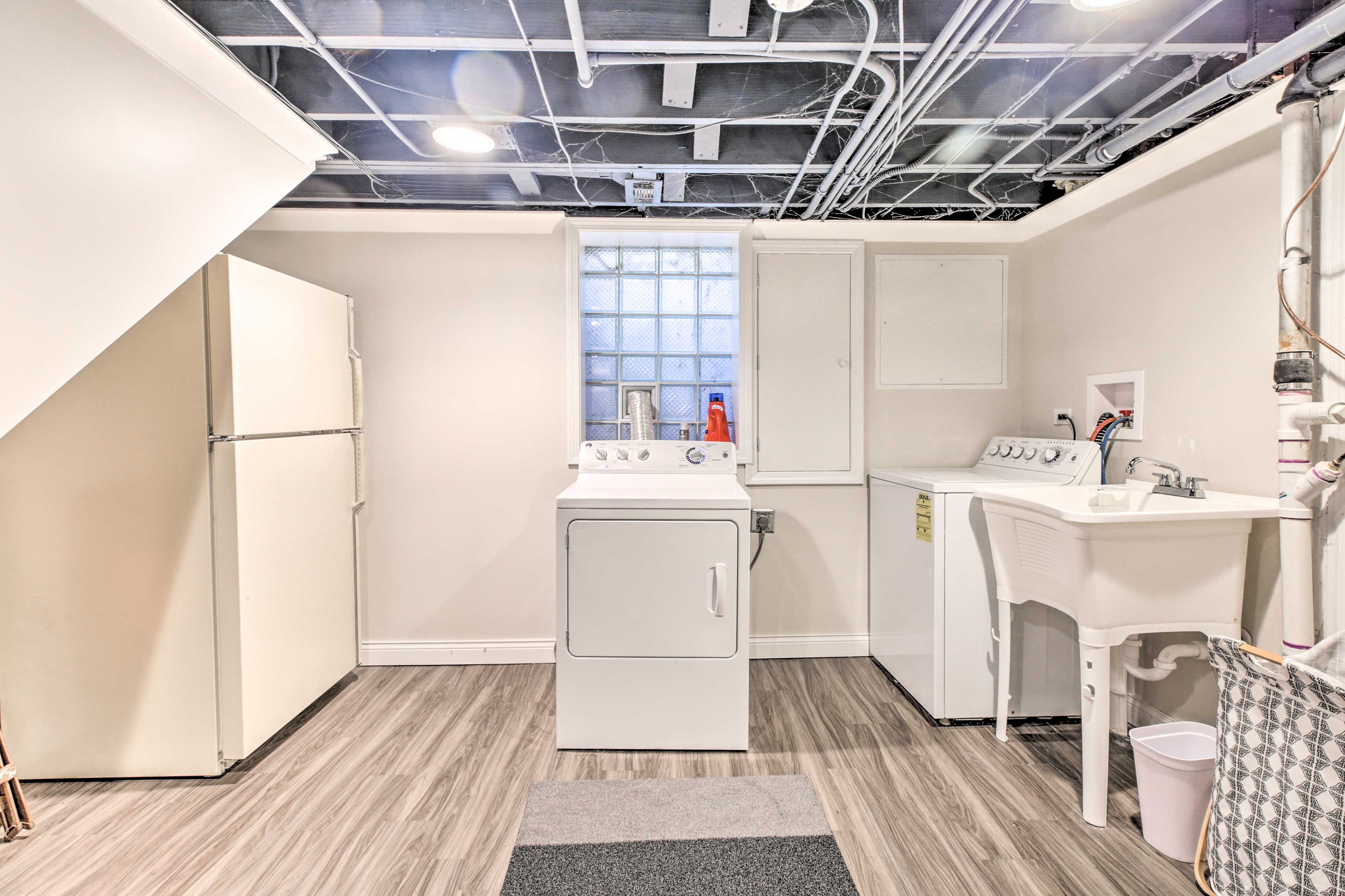 Laundry Room | Lower Level | Stairs Required For Access