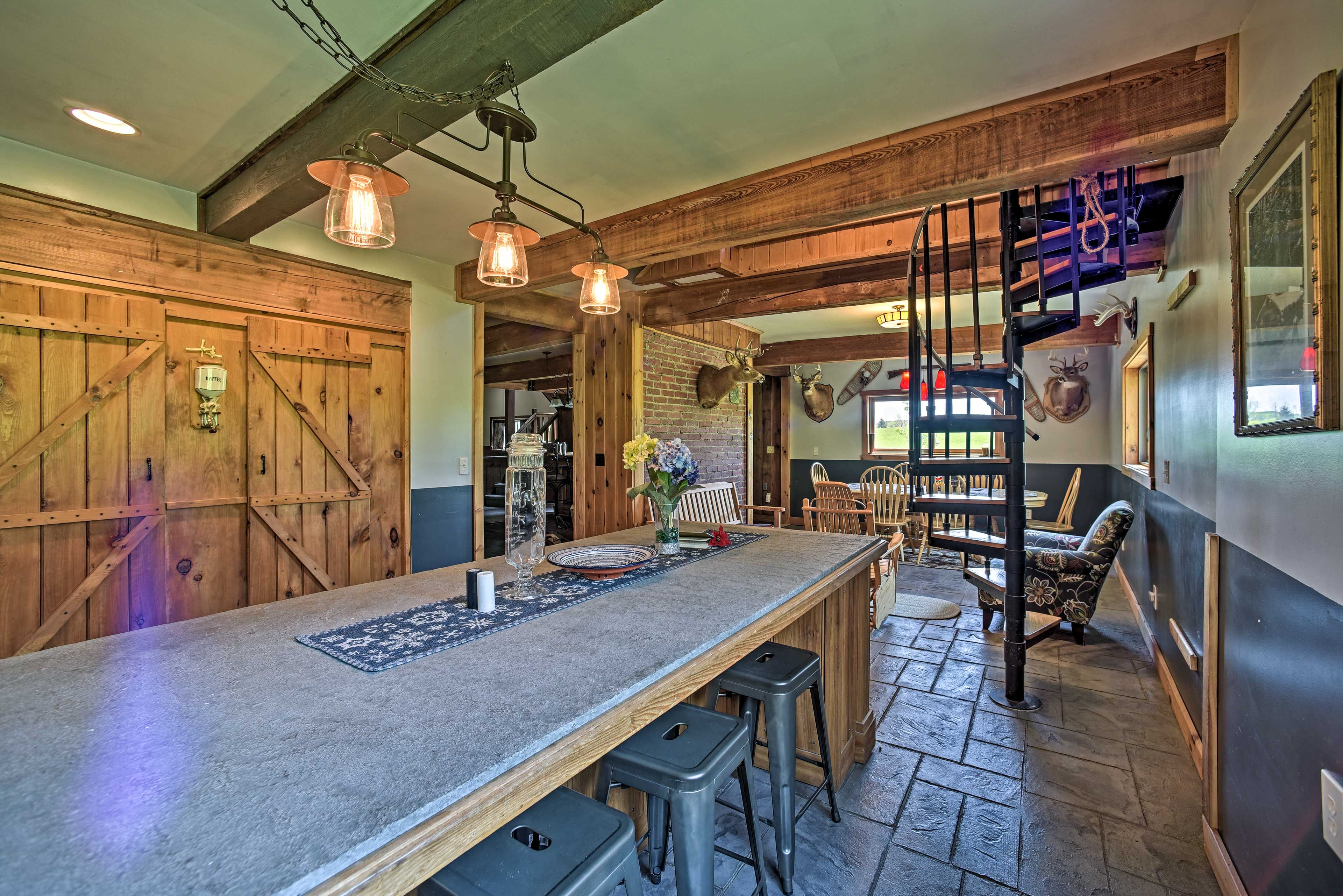 Well-Equipped Kitchen