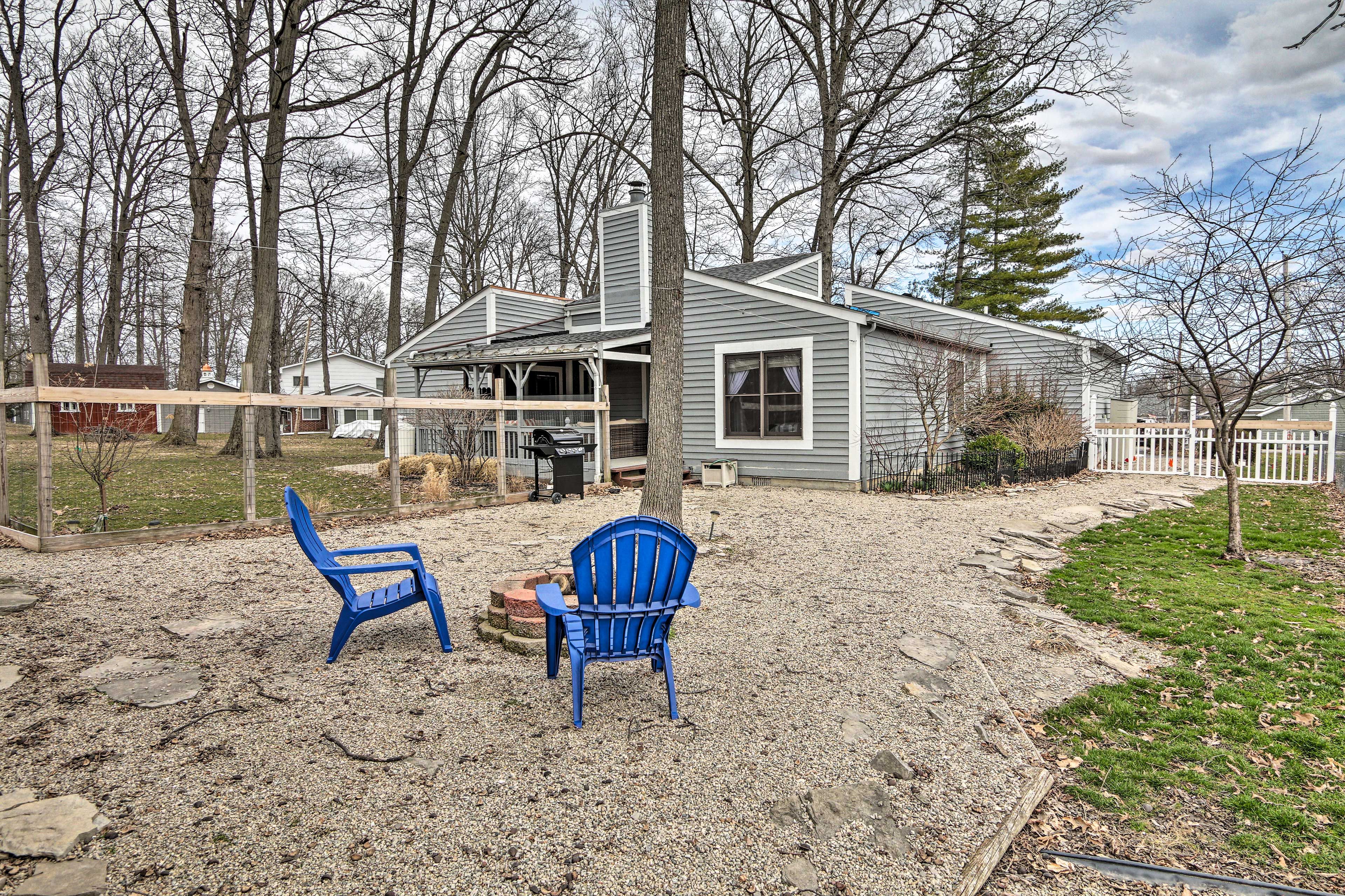 House Exterior | Gas Grill | Storage Shed On-Site | Fire Pit