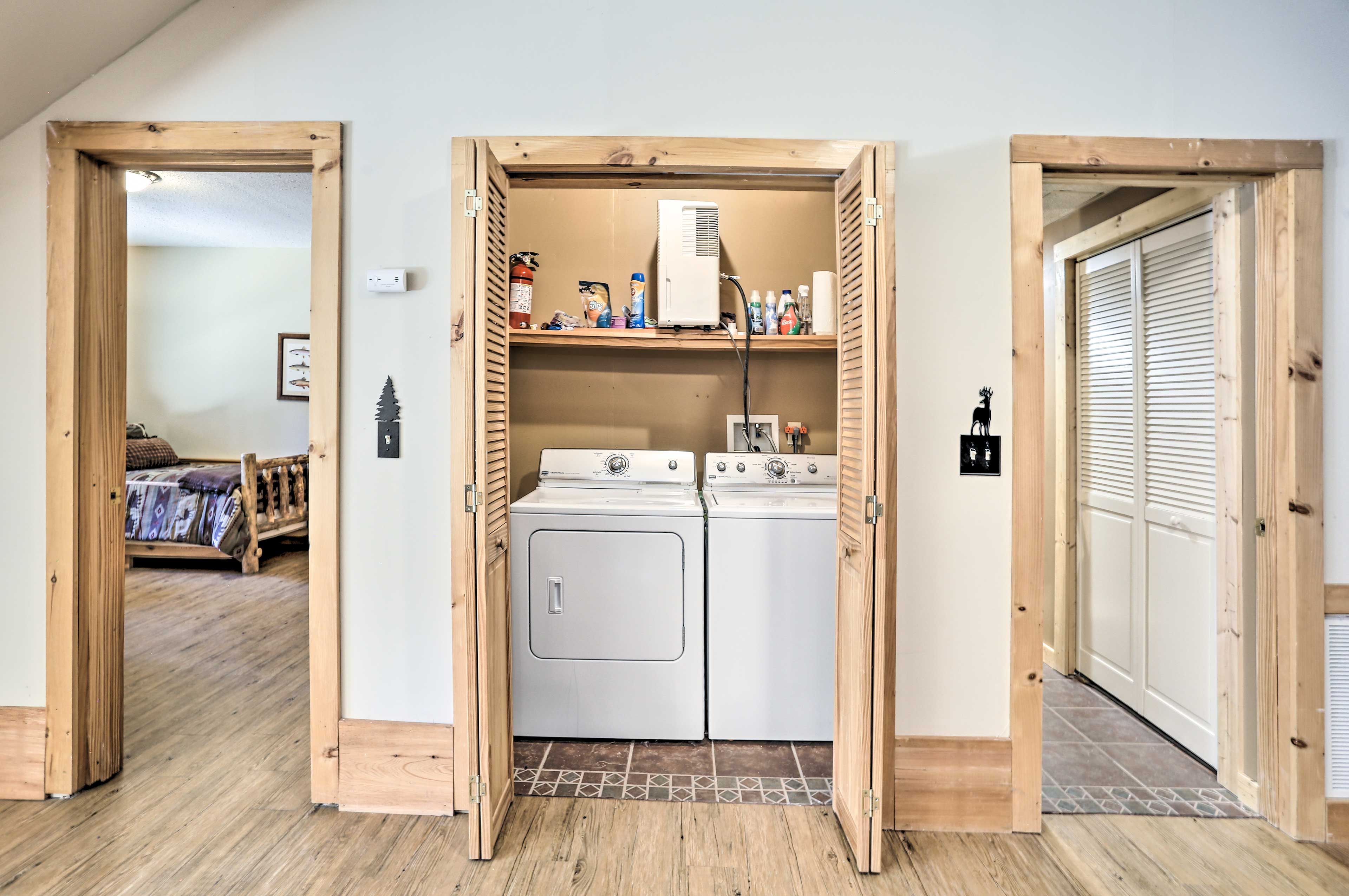 In-Unit Washer & Dryer | Ground Floor | Laundry Detergent Provided