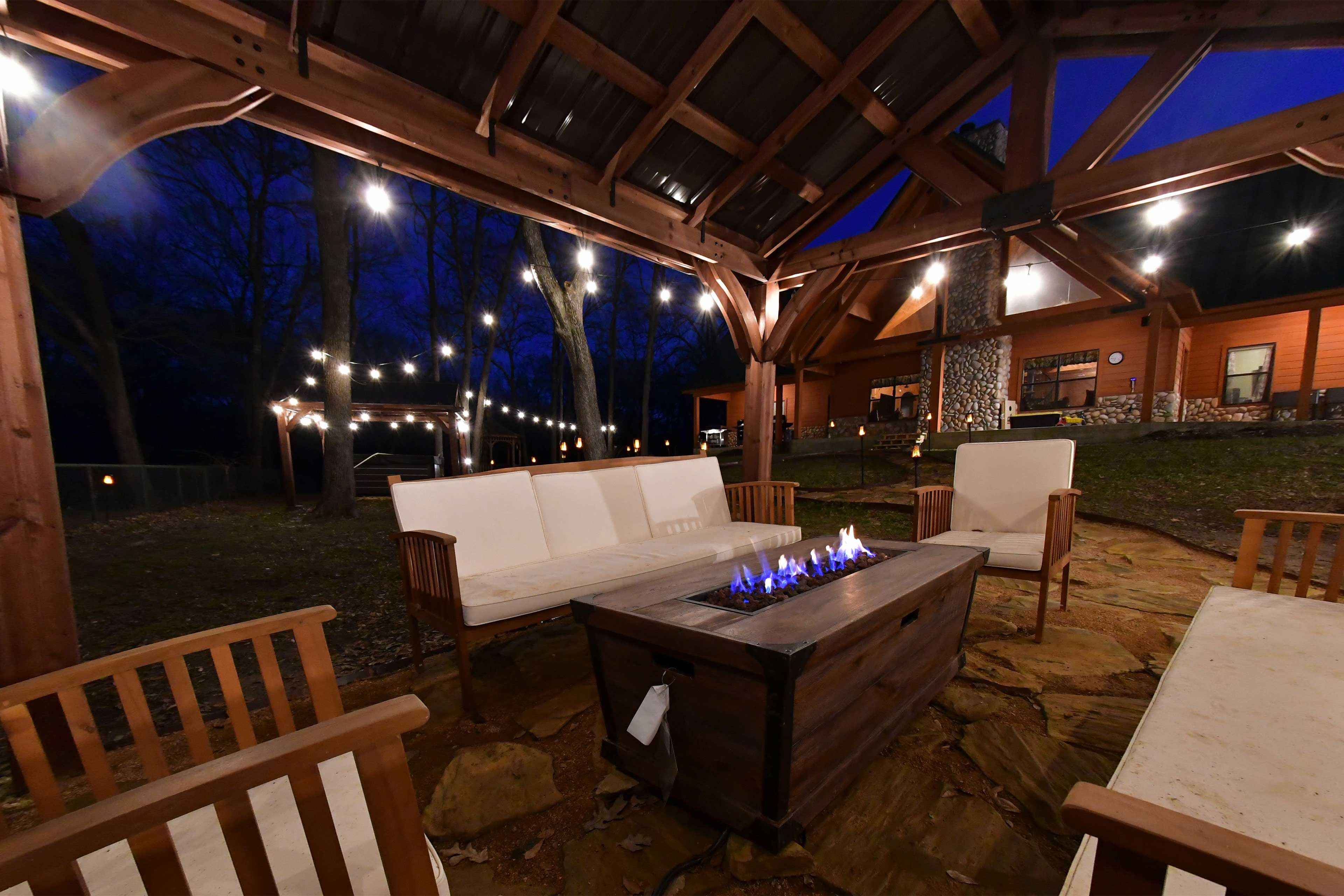Fire Pit by Night