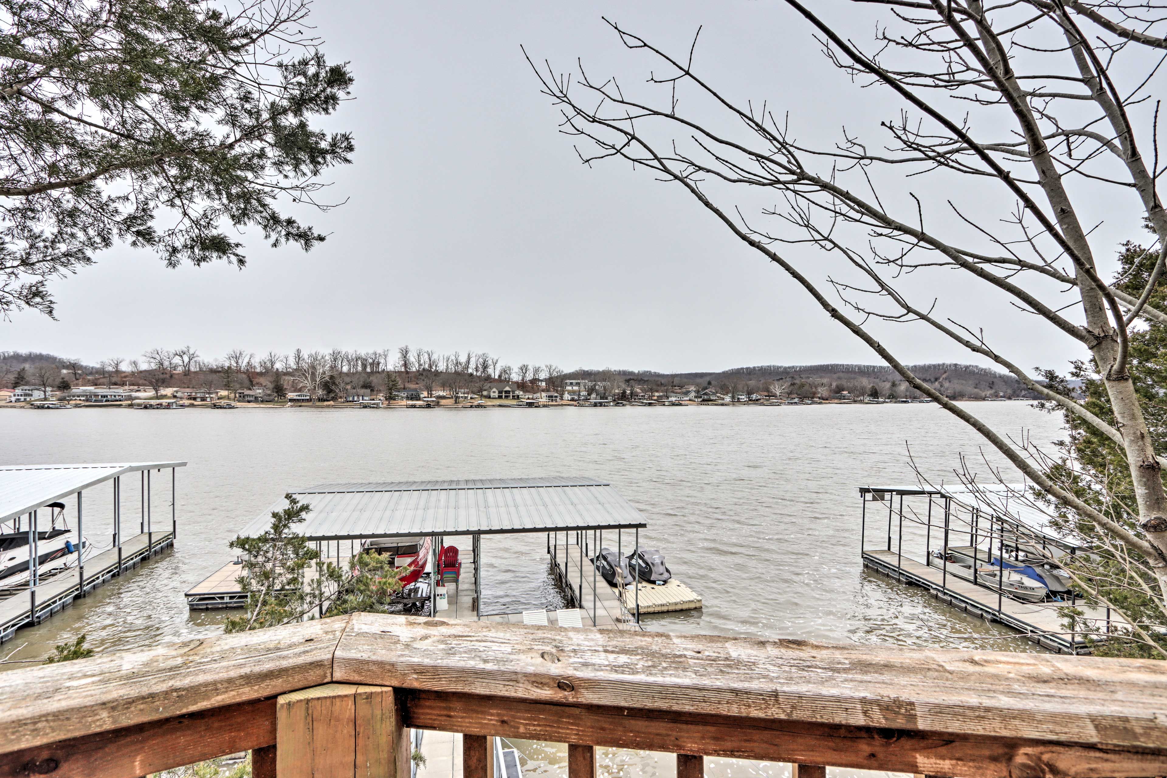 Balcony View | Private Dock