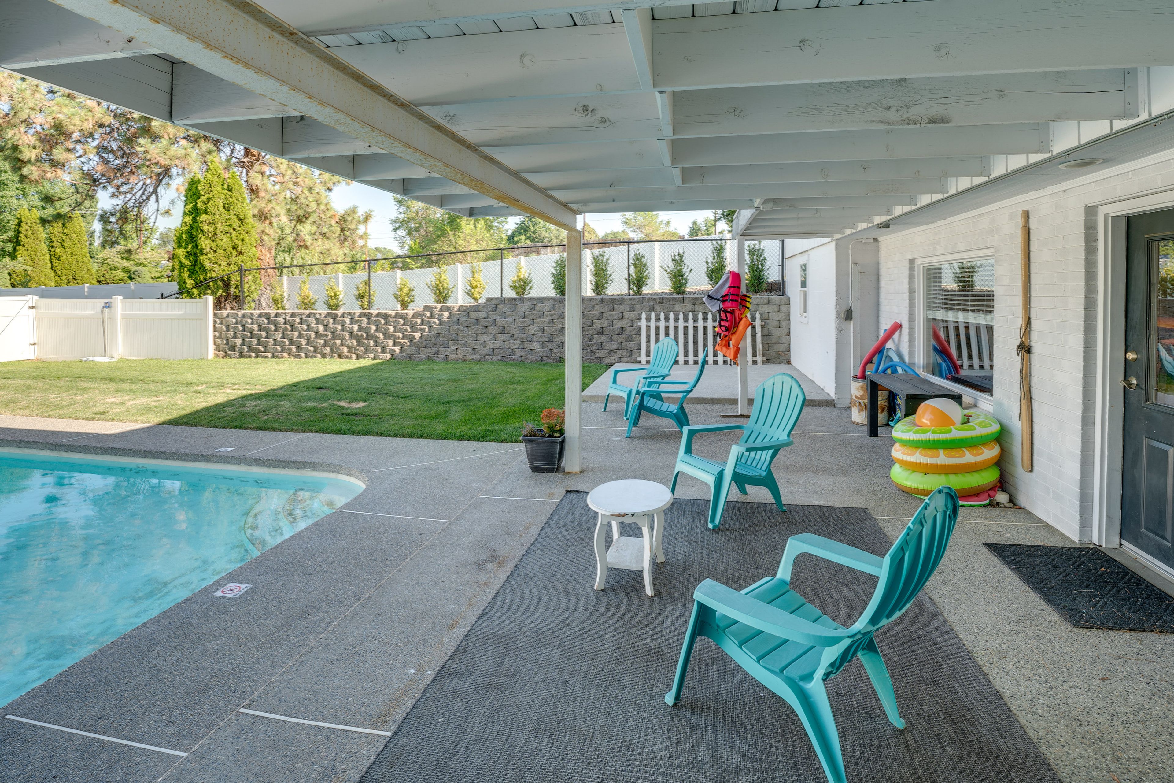 Patio | Lower Level | Private Pool