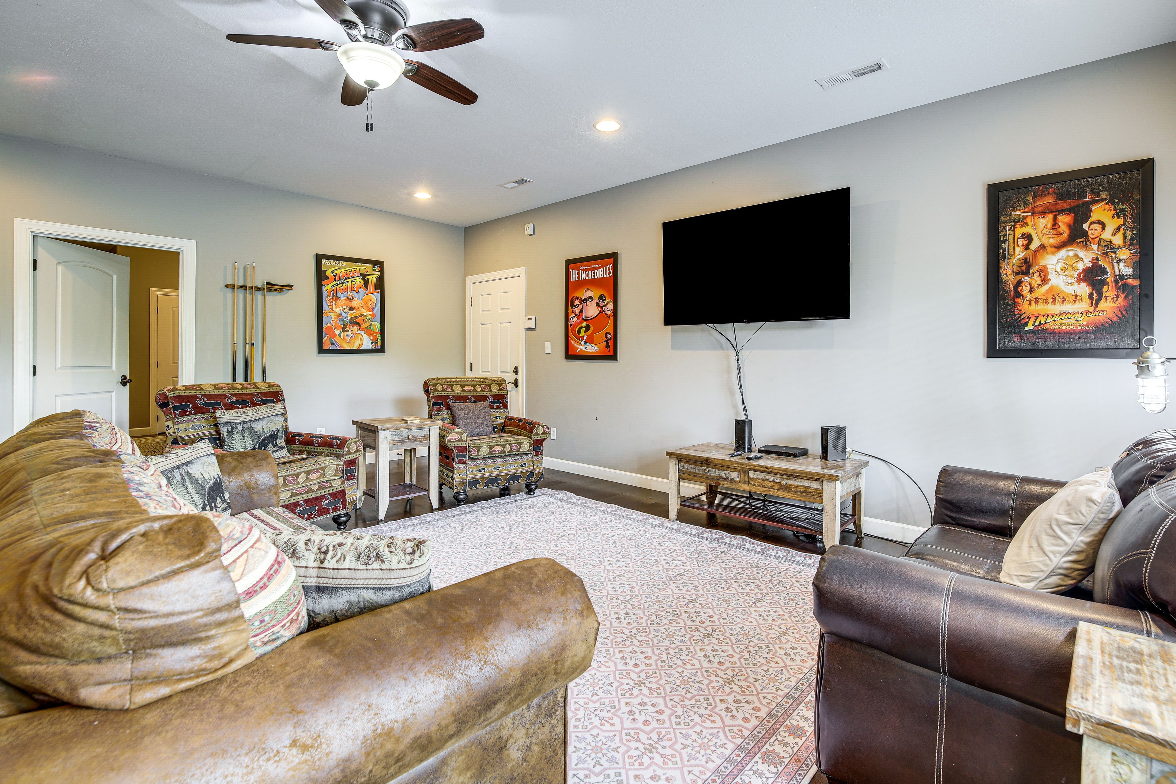 Game Room | Basement | Sleeper Sofa