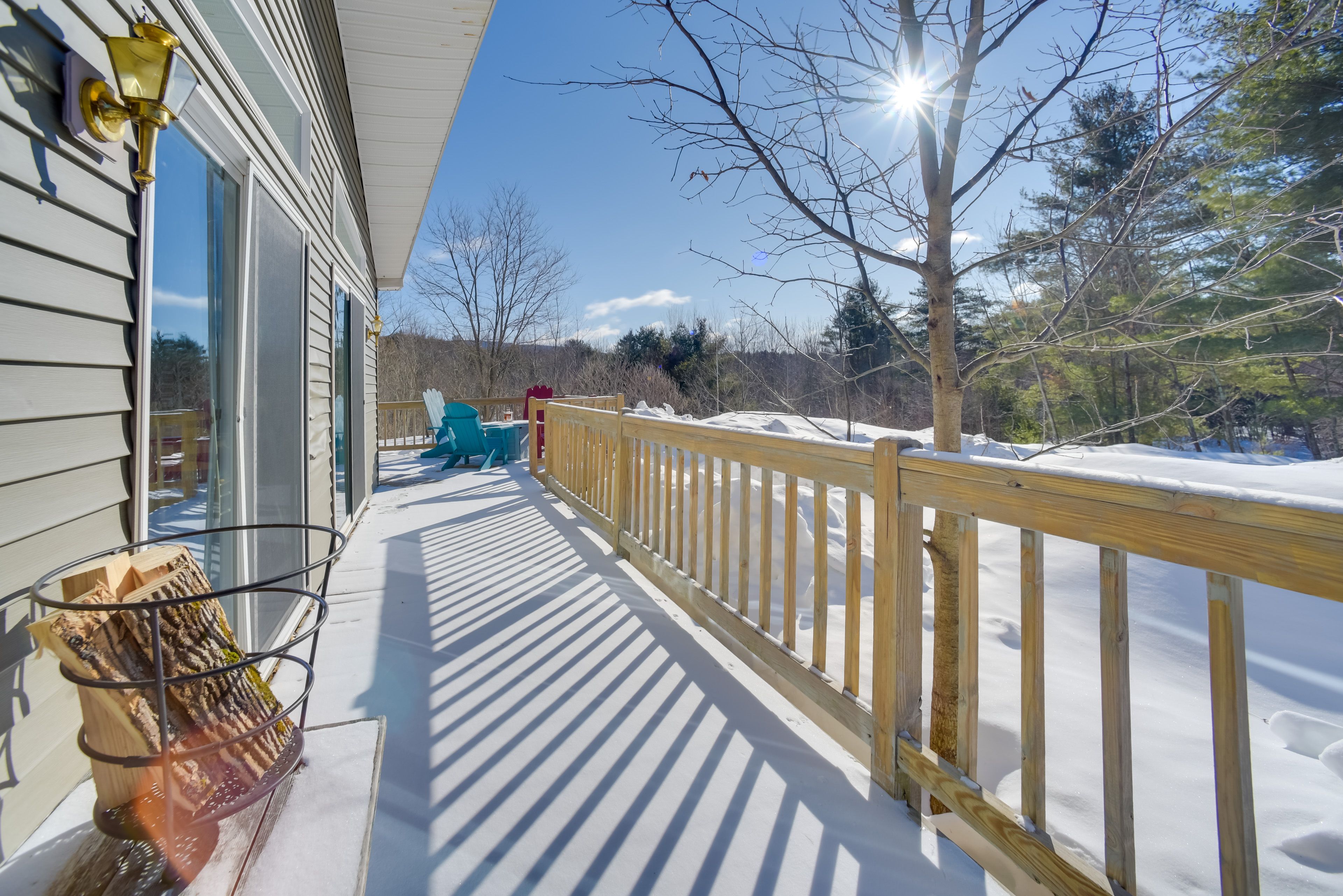 Private Deck | Outdoor Dining Area | Gas Grill