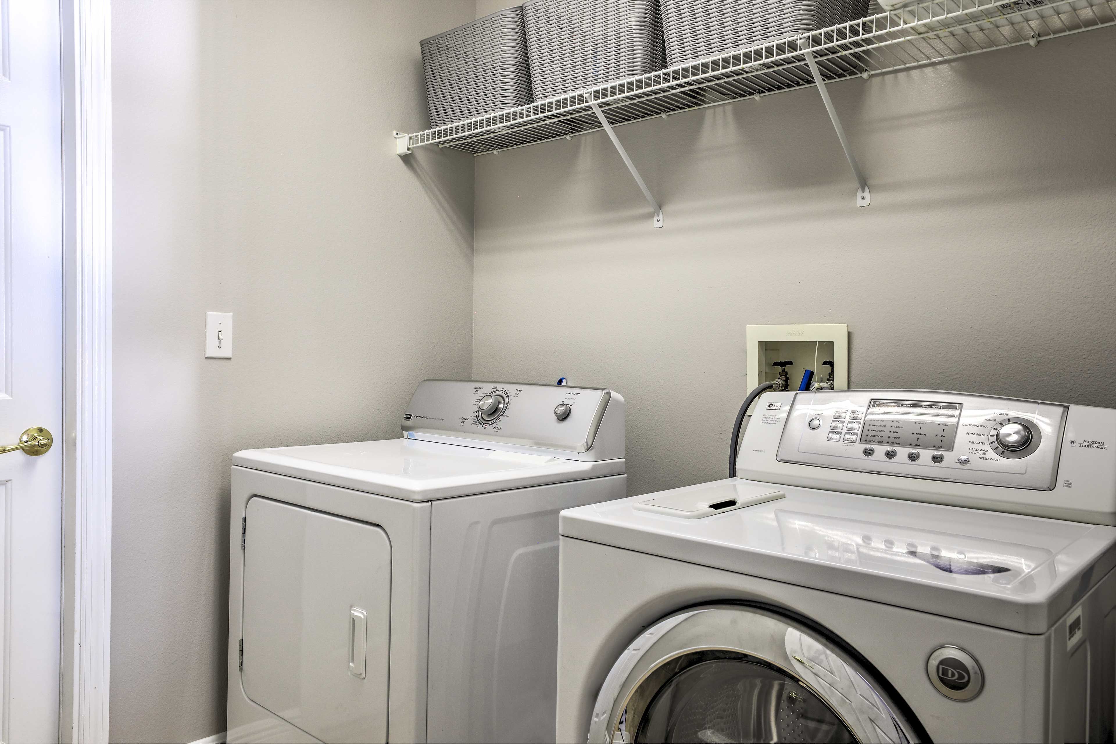 Laundry Room | Detergent Provided