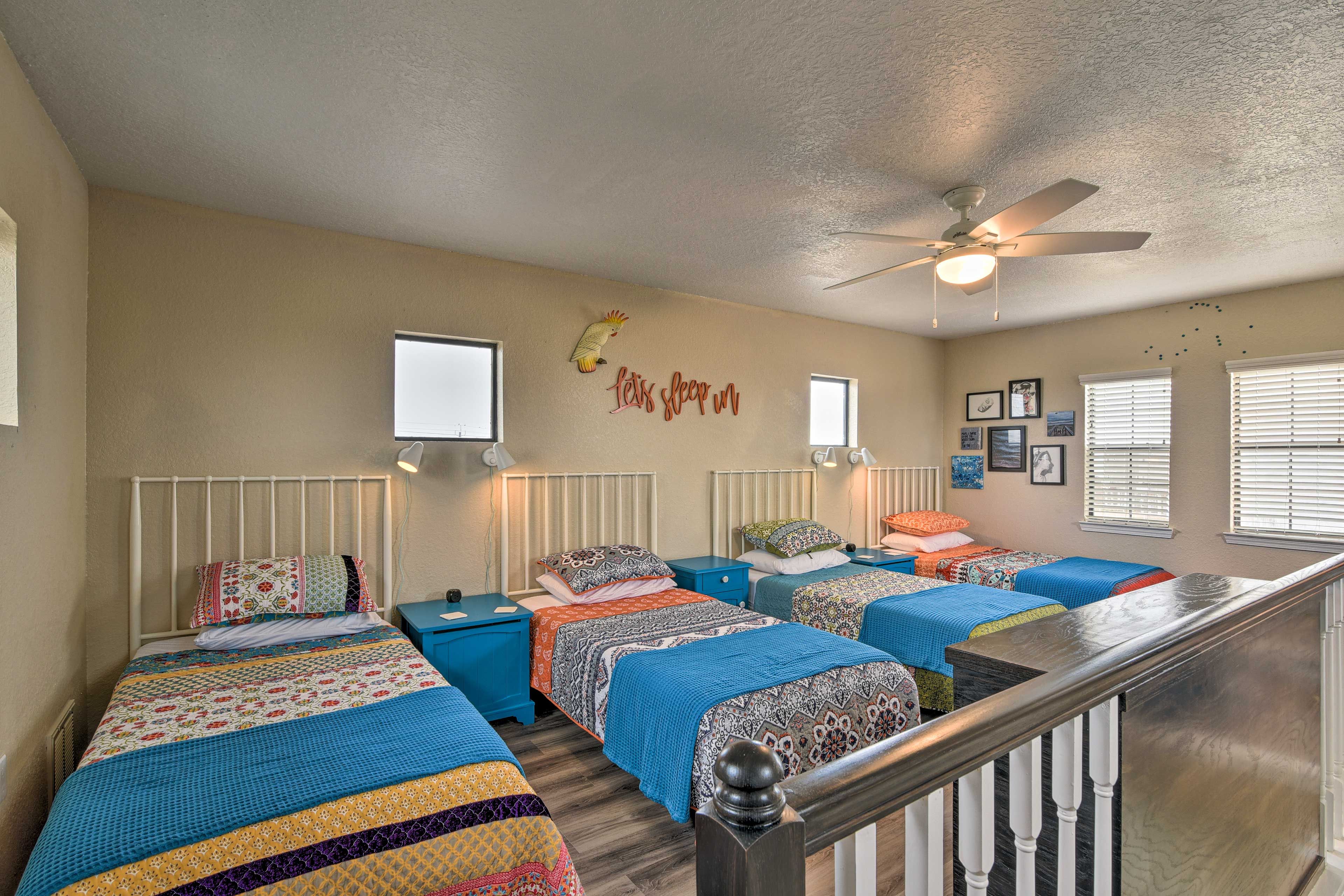 Bedroom 3 | 4 Twin Beds | 3rd Floor